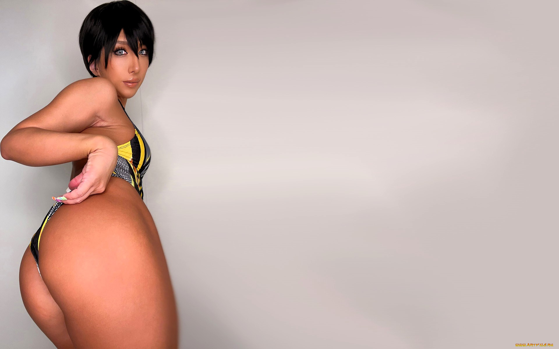 девушки, nonsummerjack, брюнетка, купальник