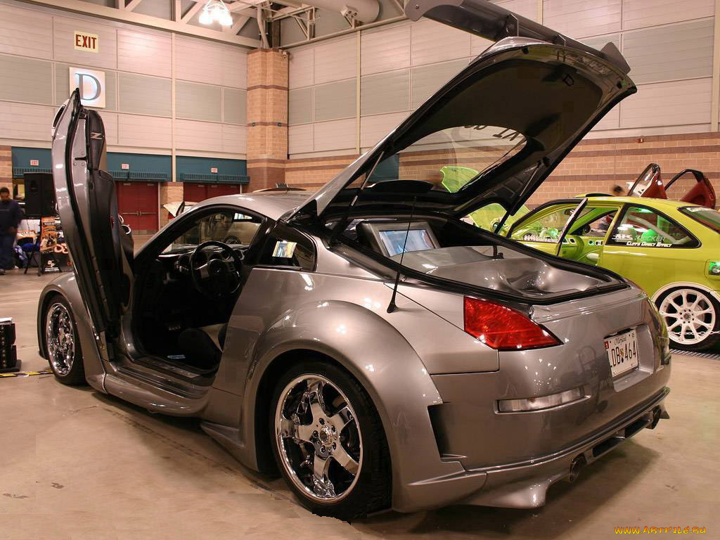 nissan, 350z, tuning, автомобили, datsun