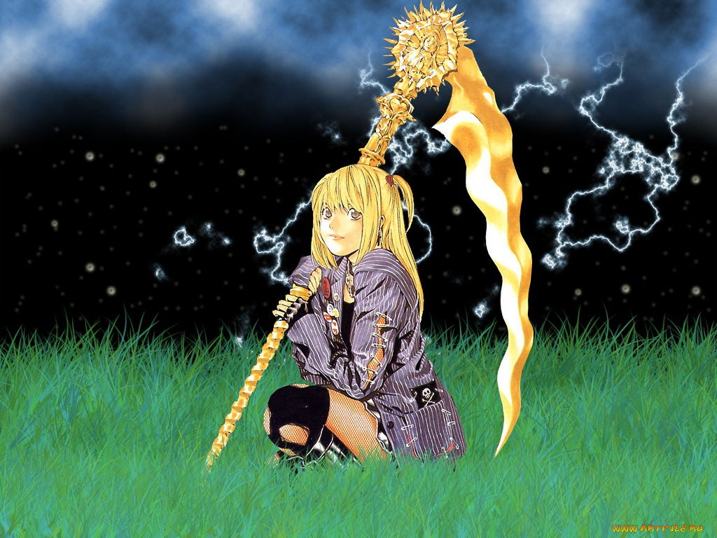 аниме, death, note