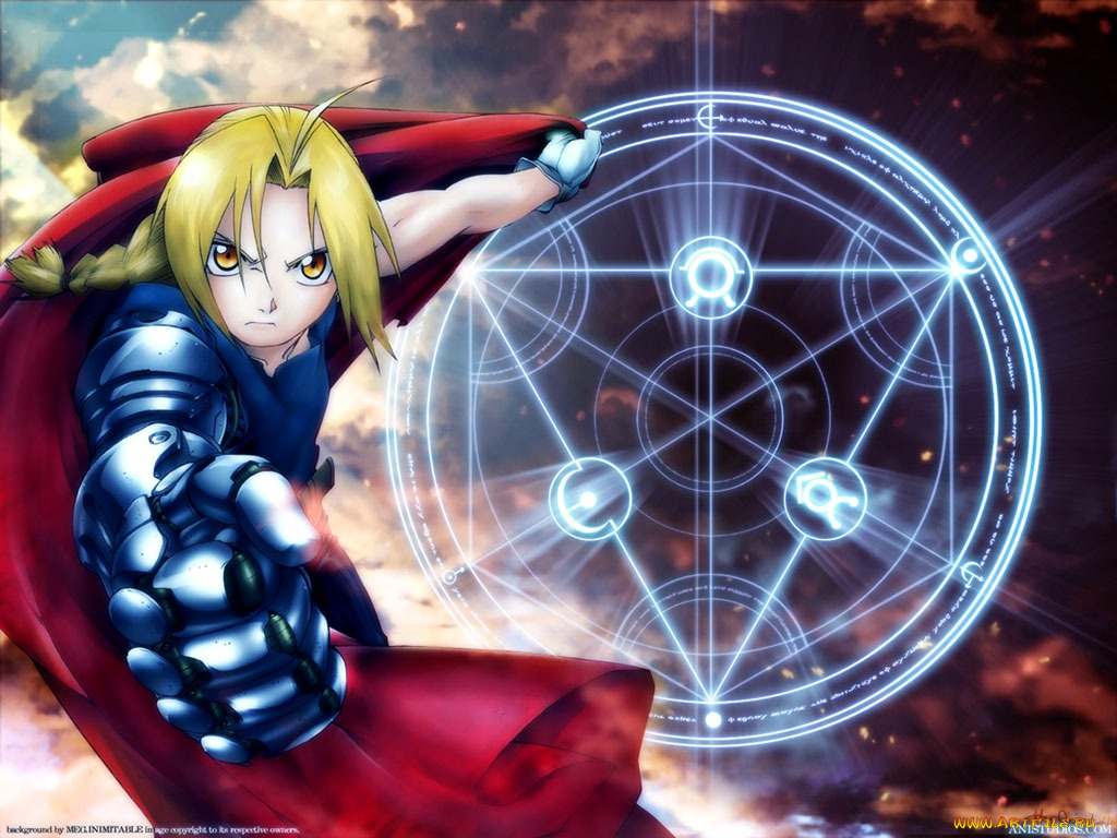 аниме, fullmetal, alchemist