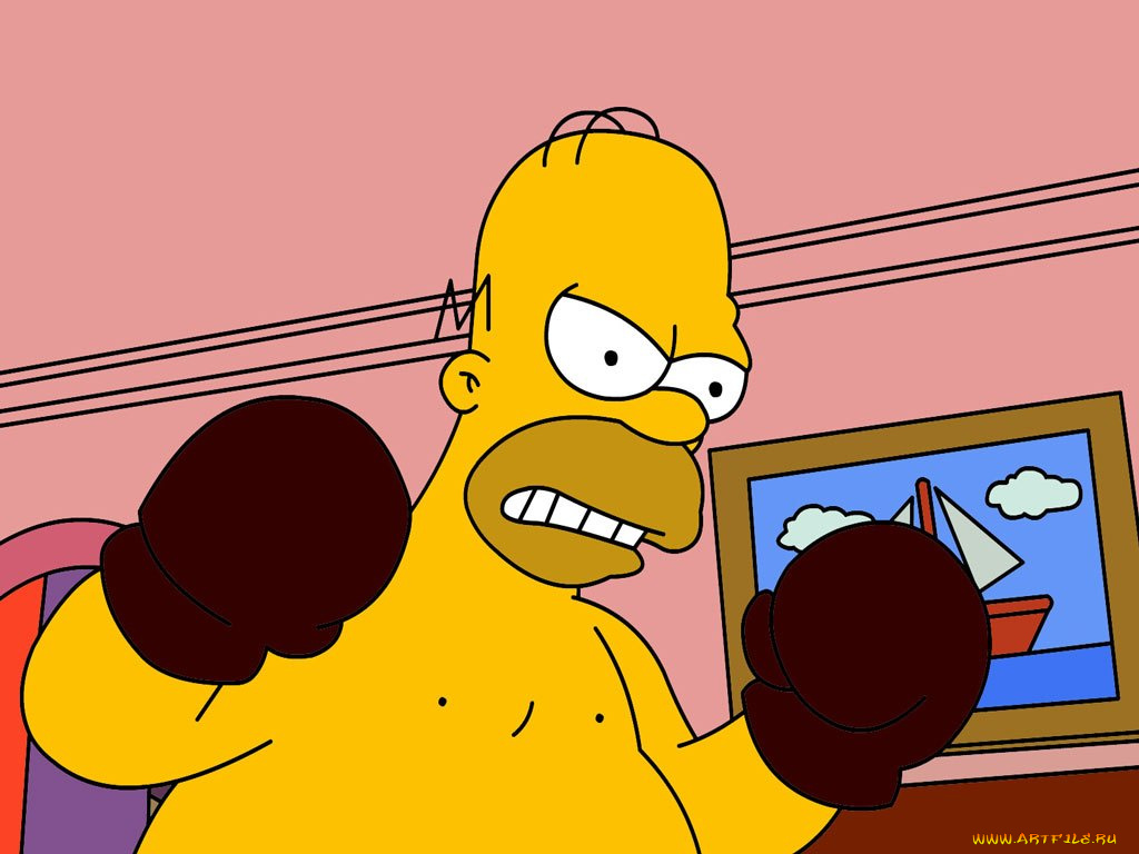 мультфильмы, the, simpsons