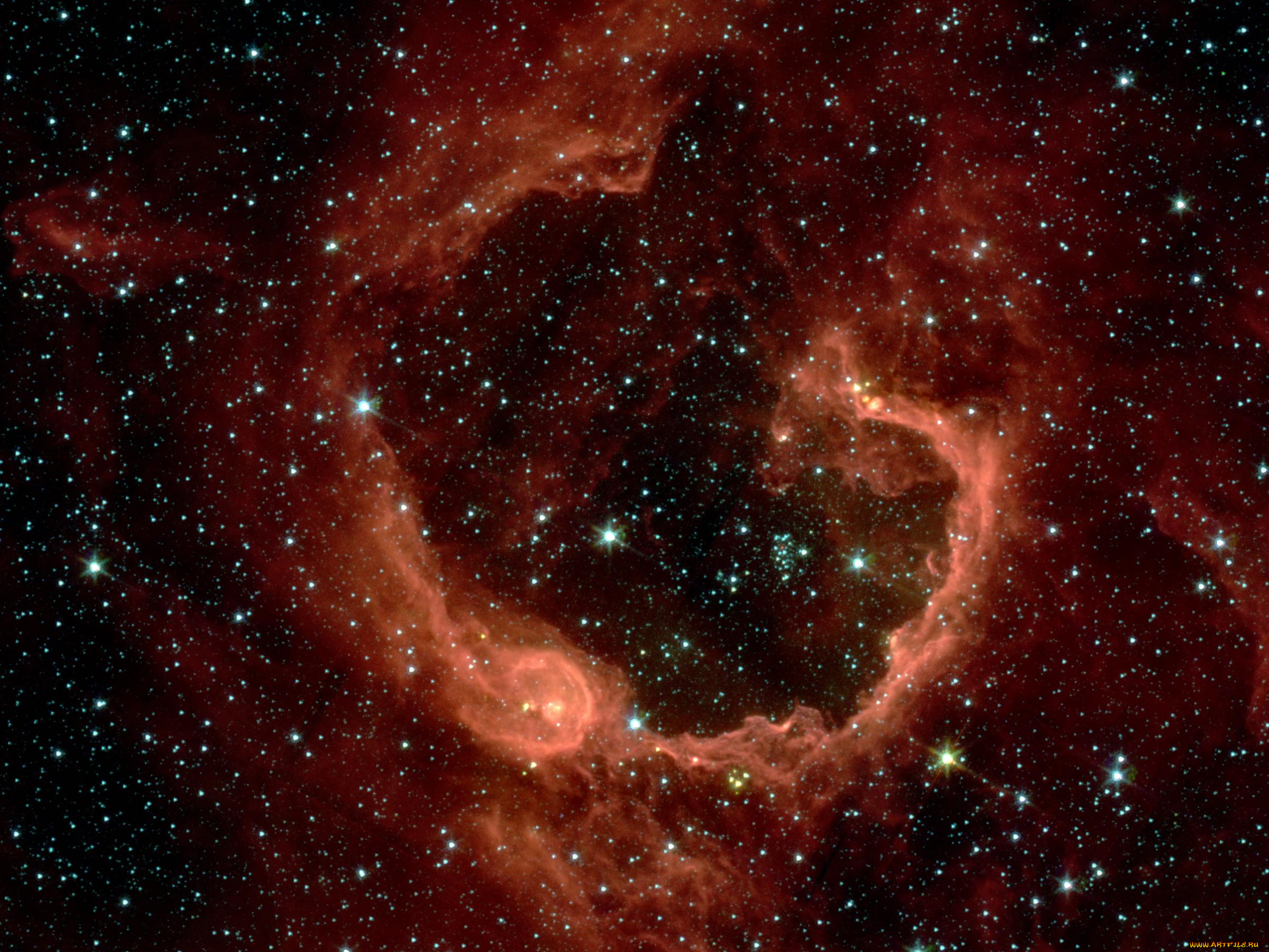 космос, галактики, туманности