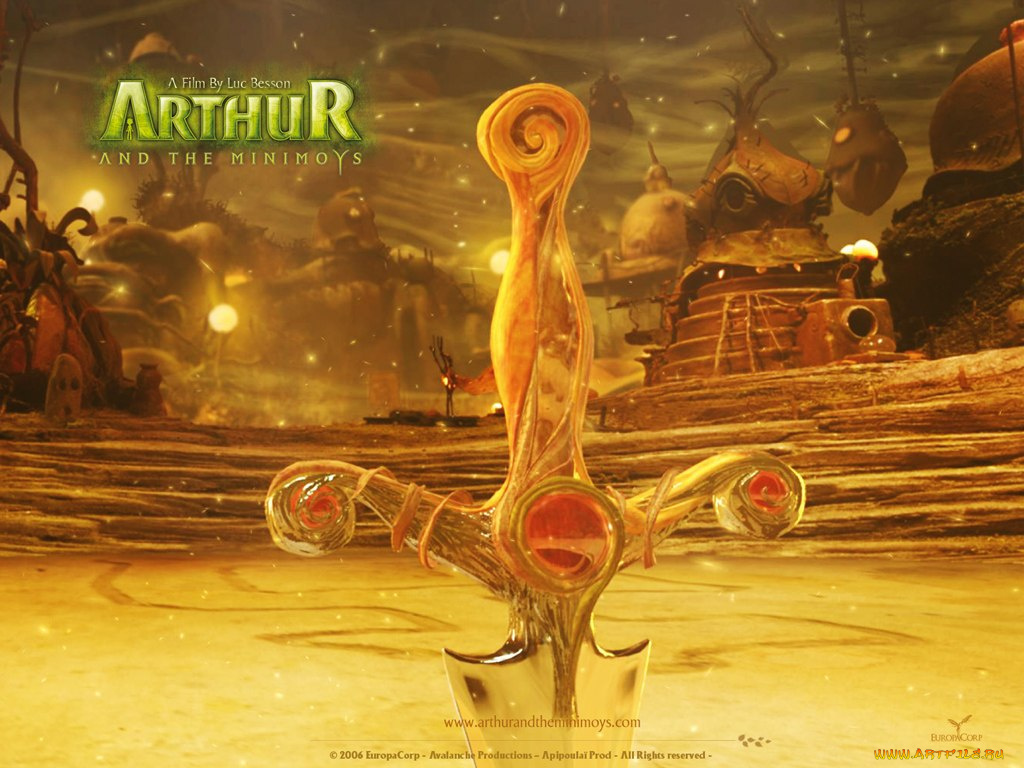 мультфильмы, arthur, and, the, minimoys
