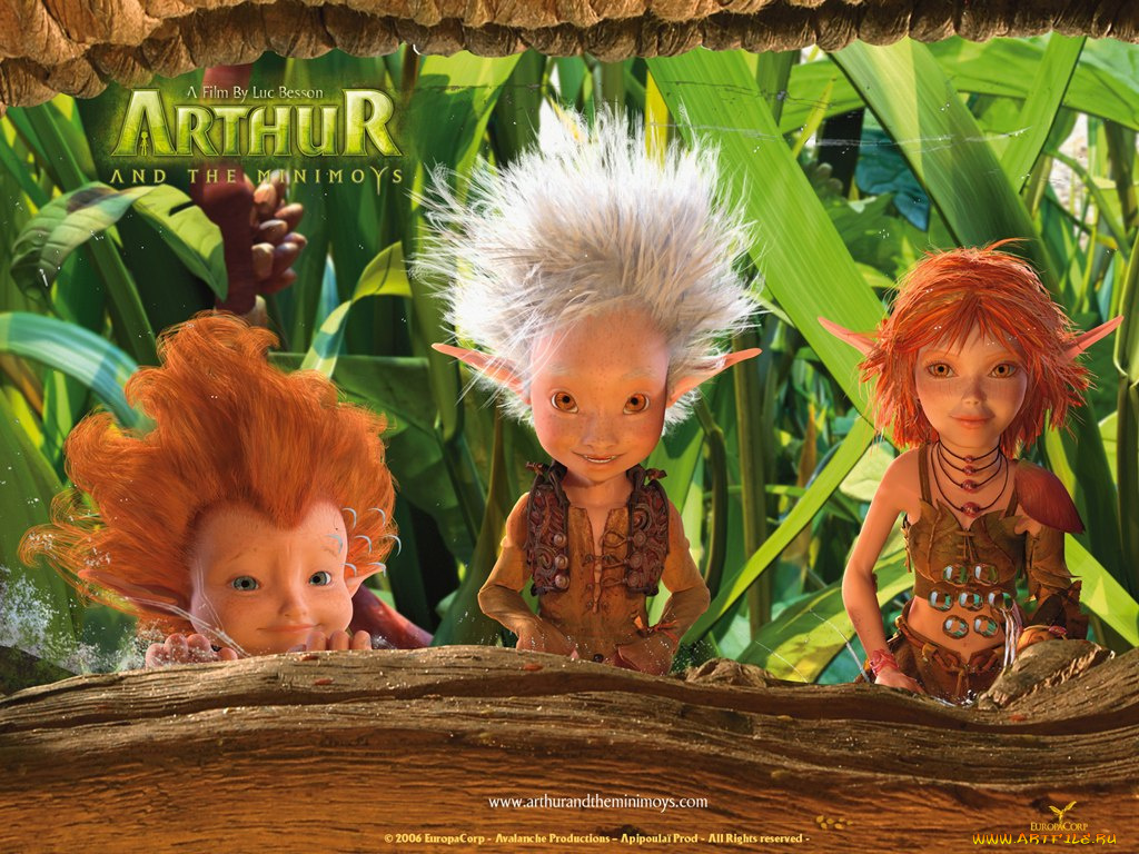 мультфильмы, arthur, and, the, minimoys