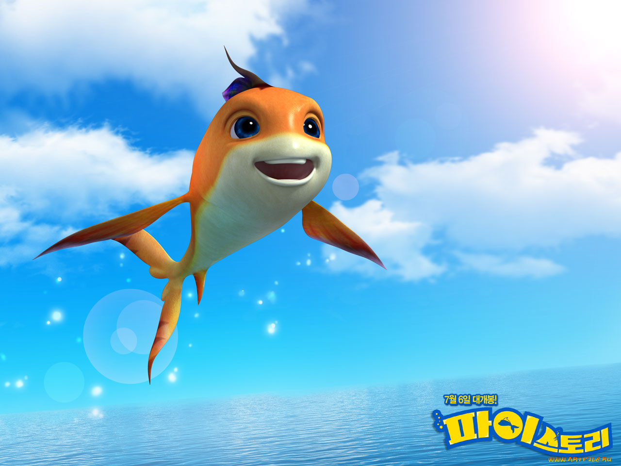 мультфильмы, shark, bait