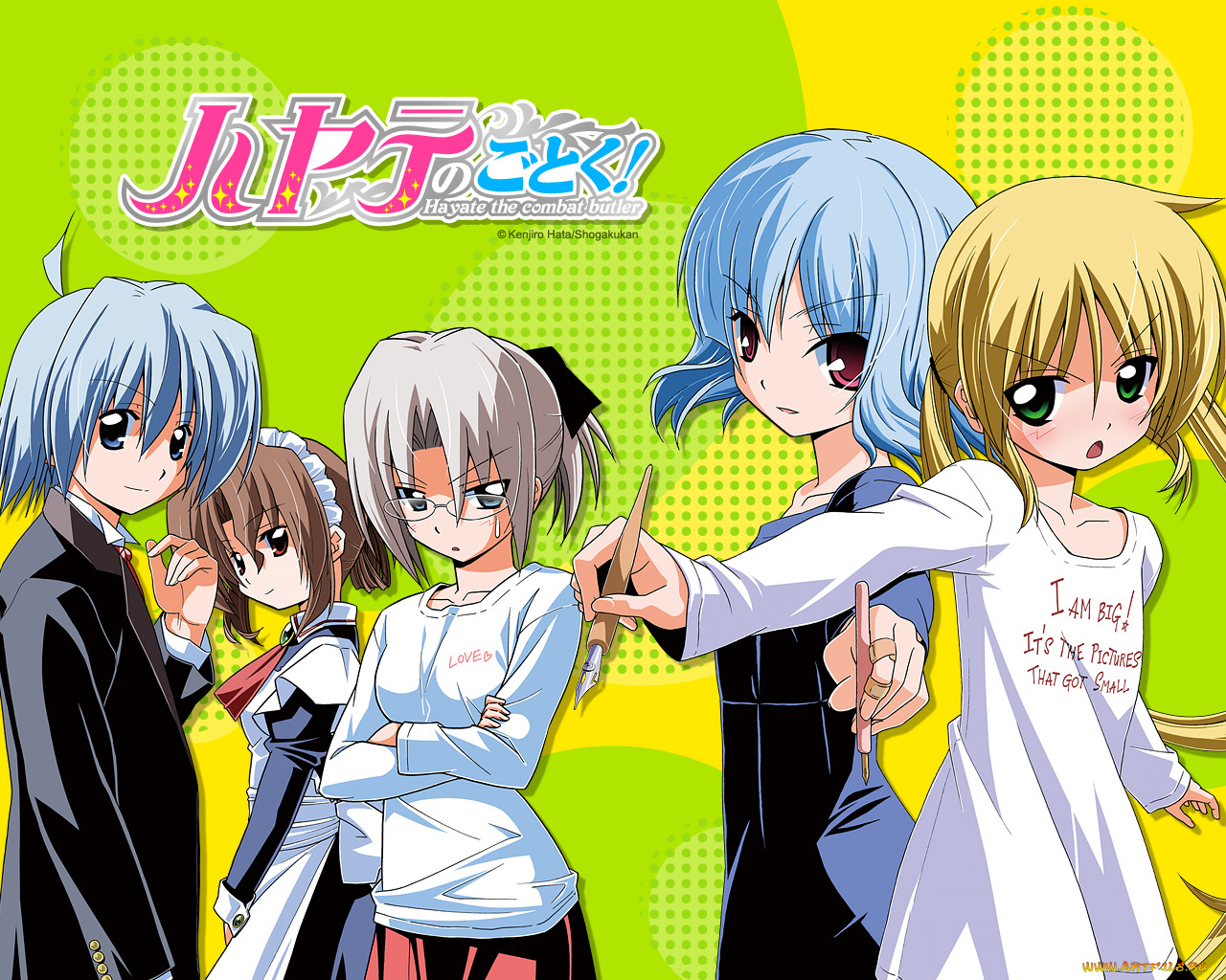 hayate, the, combat, butler, аниме, no, gotoku