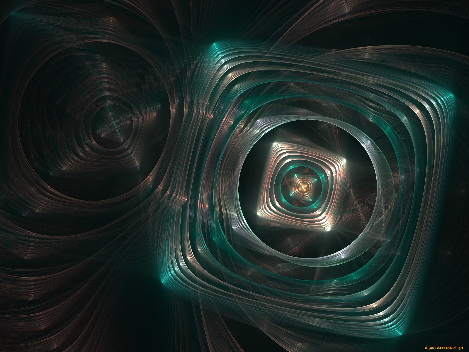 3д, графика, fractal, фракталы, фон, узор, цвета