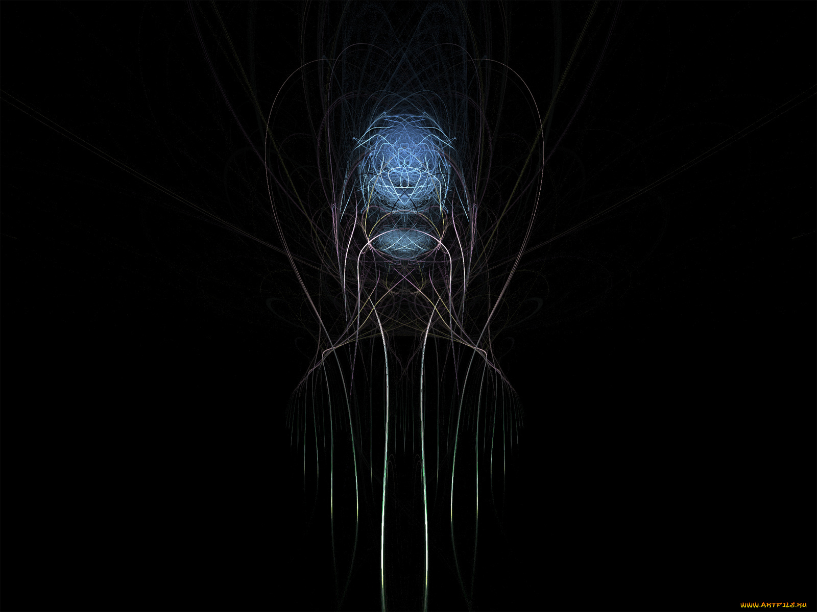 3д, графика, fractal, фракталы, узор, цвета, фон