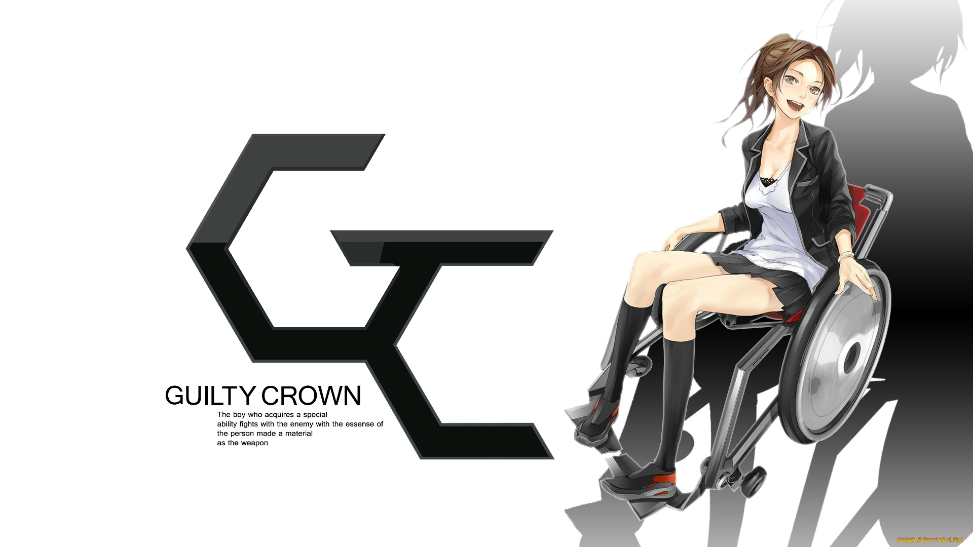 аниме, guilty, crown