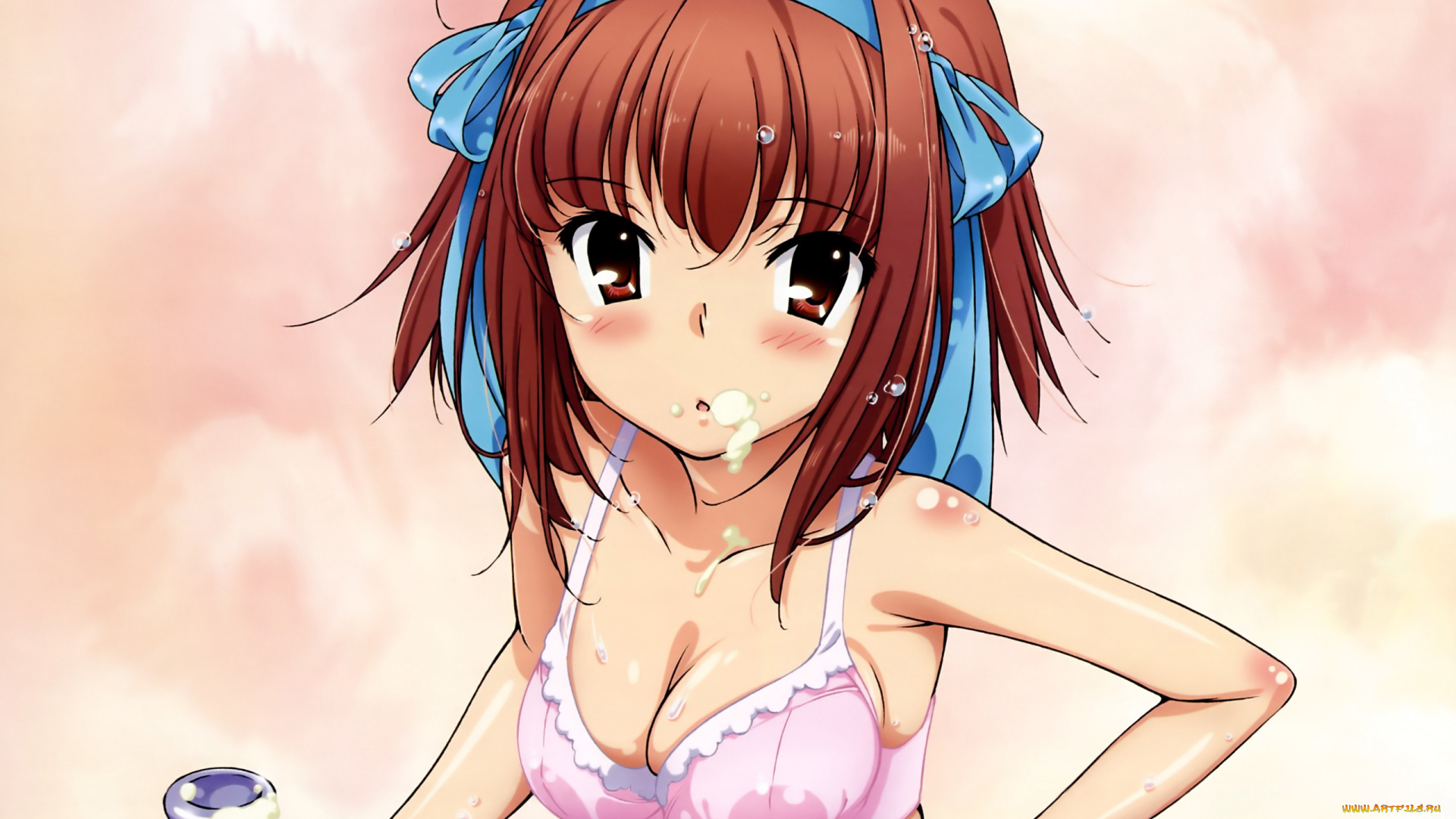 аниме, papa, no, iukoto, kikinasai, девушка