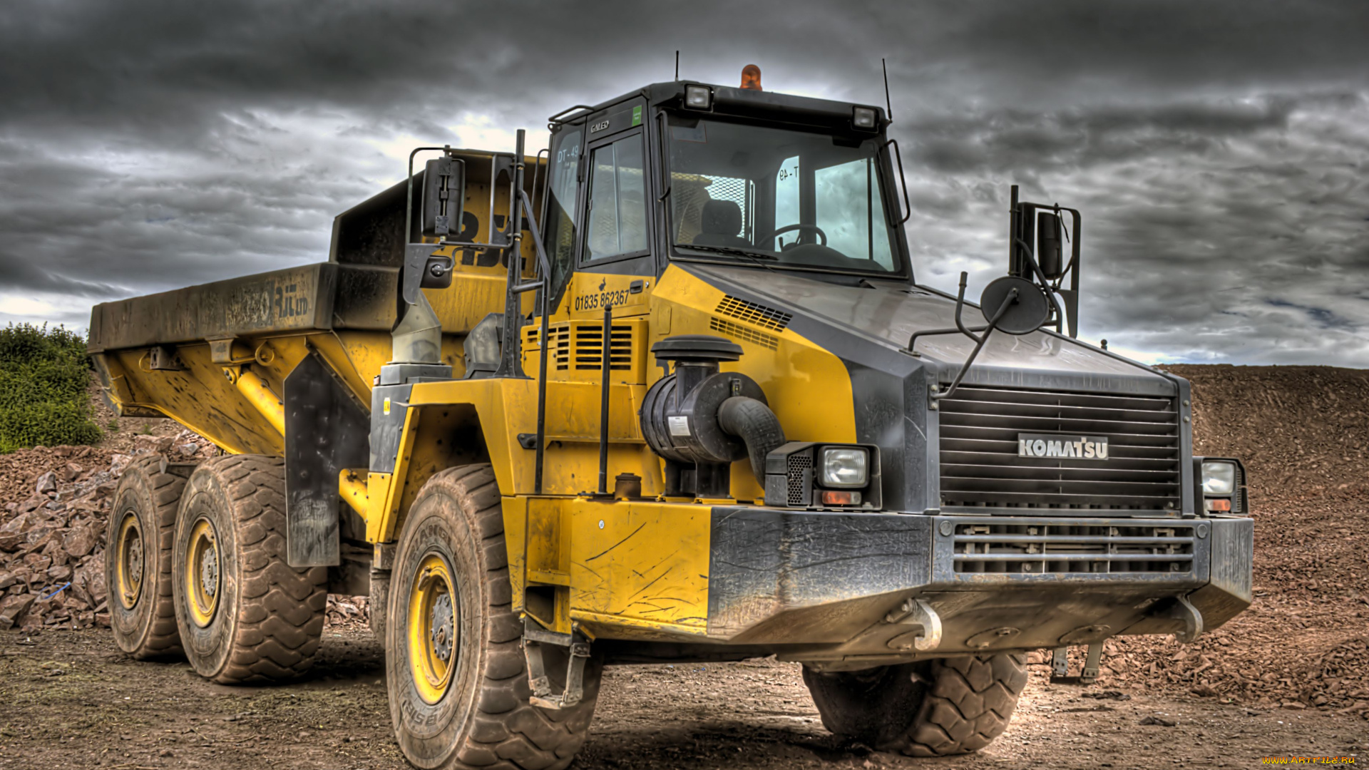 техника, строительная, komatsu