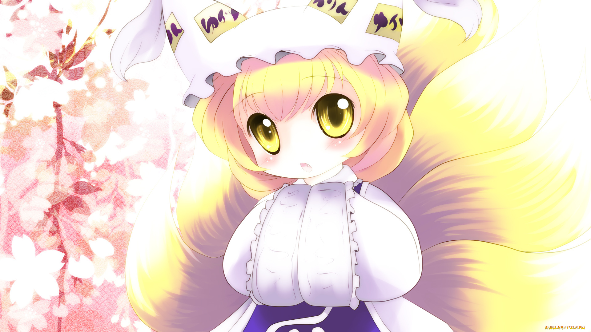 yakumo, ran, аниме, touhou