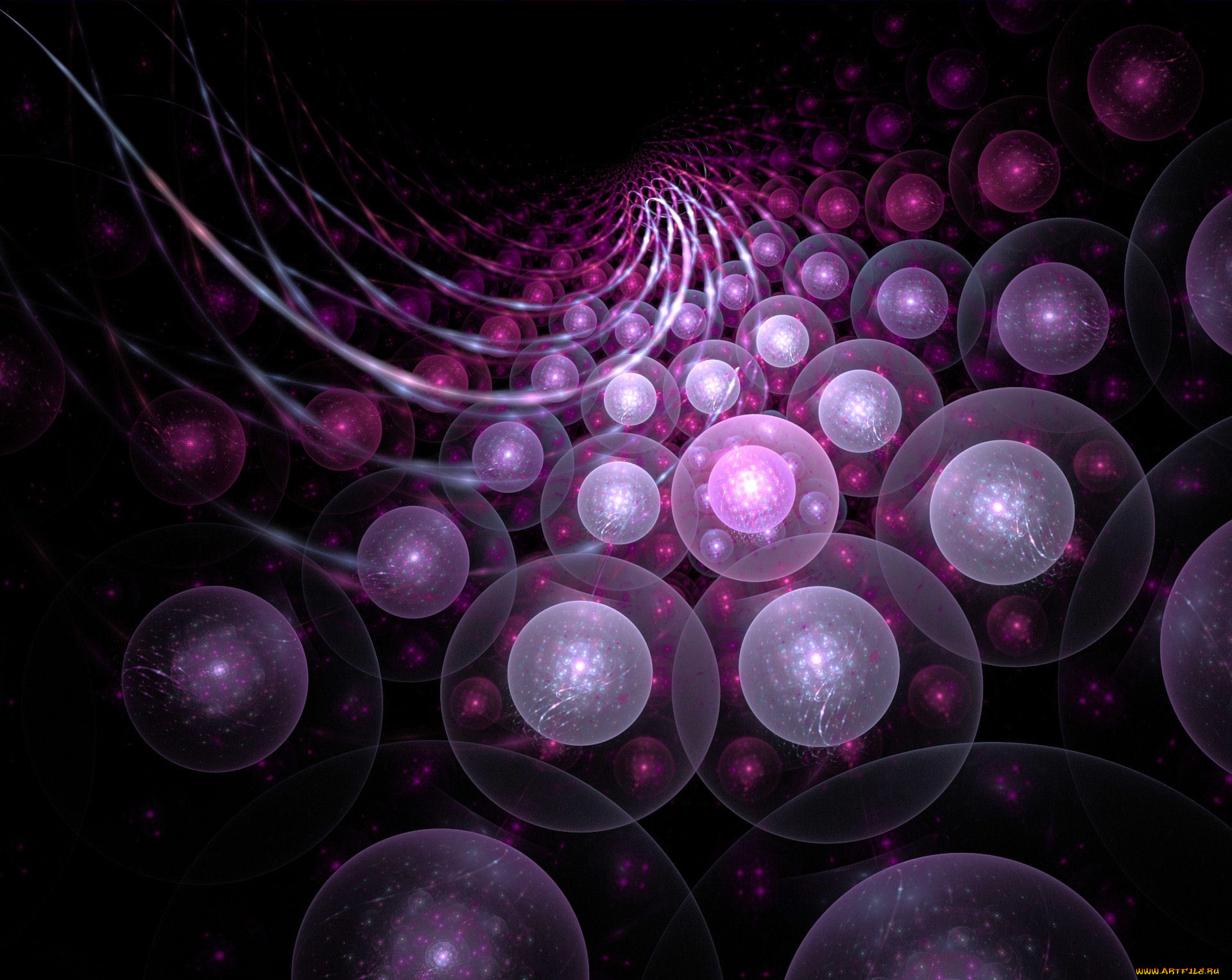 3д, графика, fractal, фракталы, узор, цвета, фон