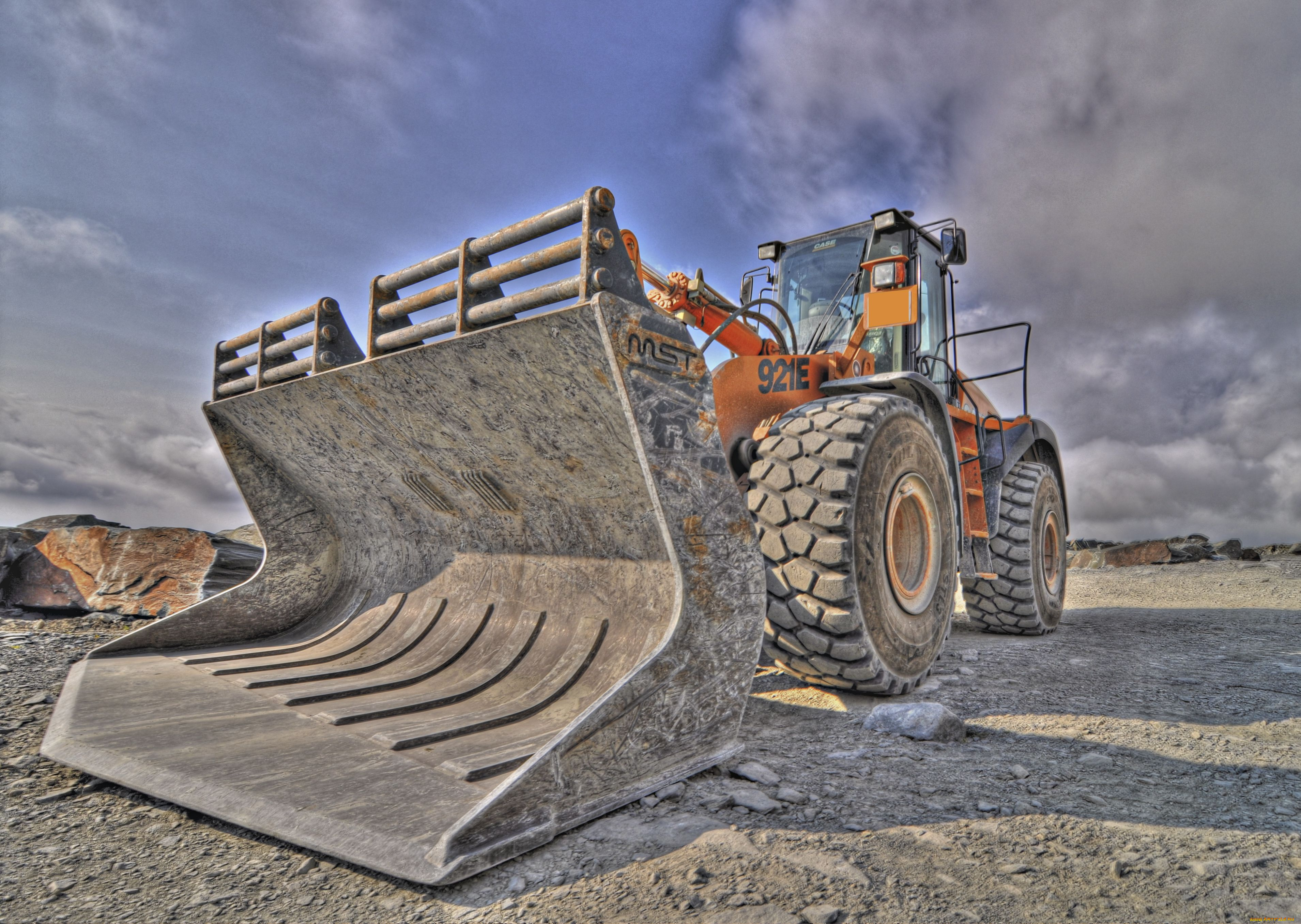 техника, бульдозеры, ковш