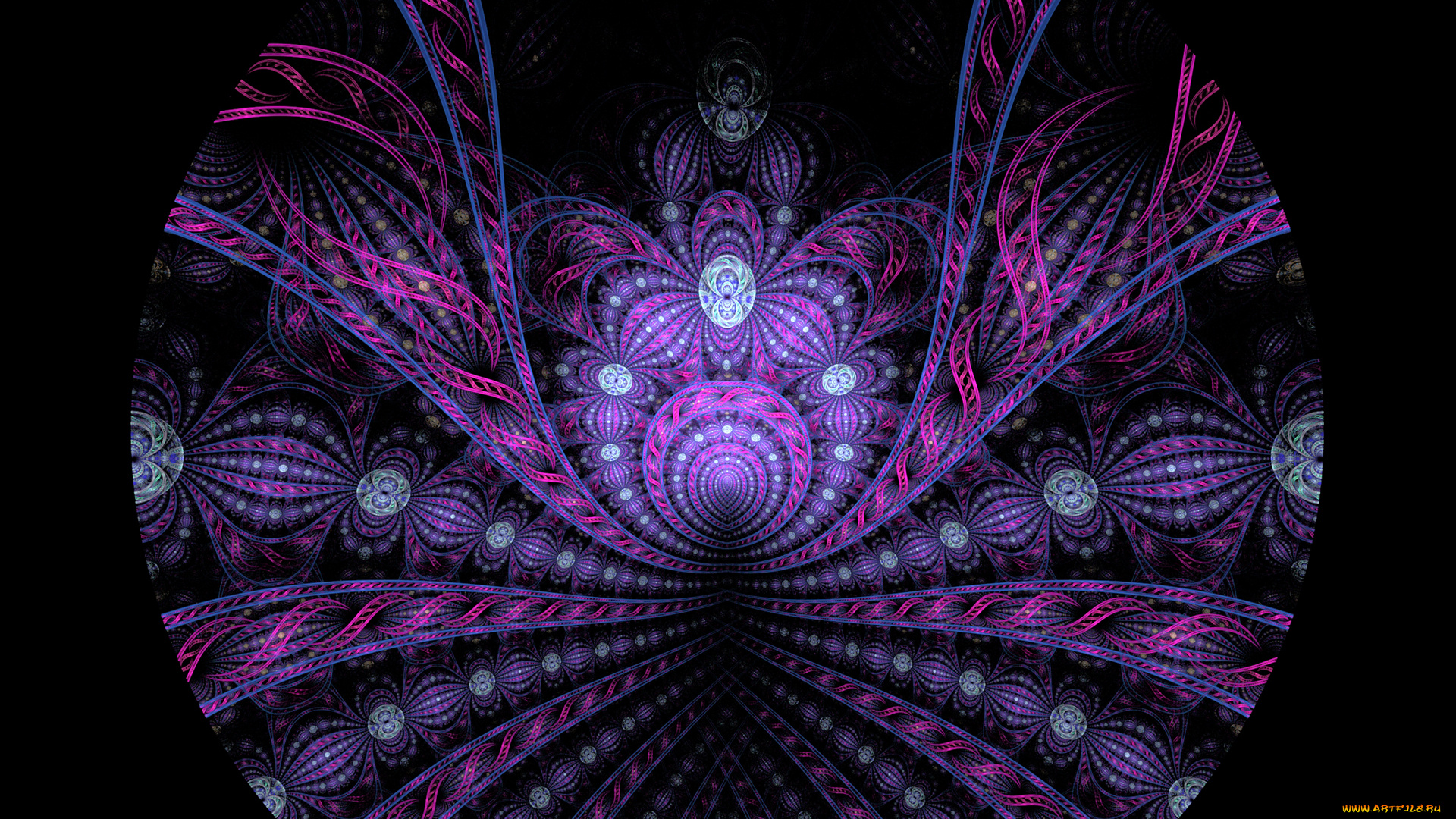 3д, графика, fractal, фракталы, фон