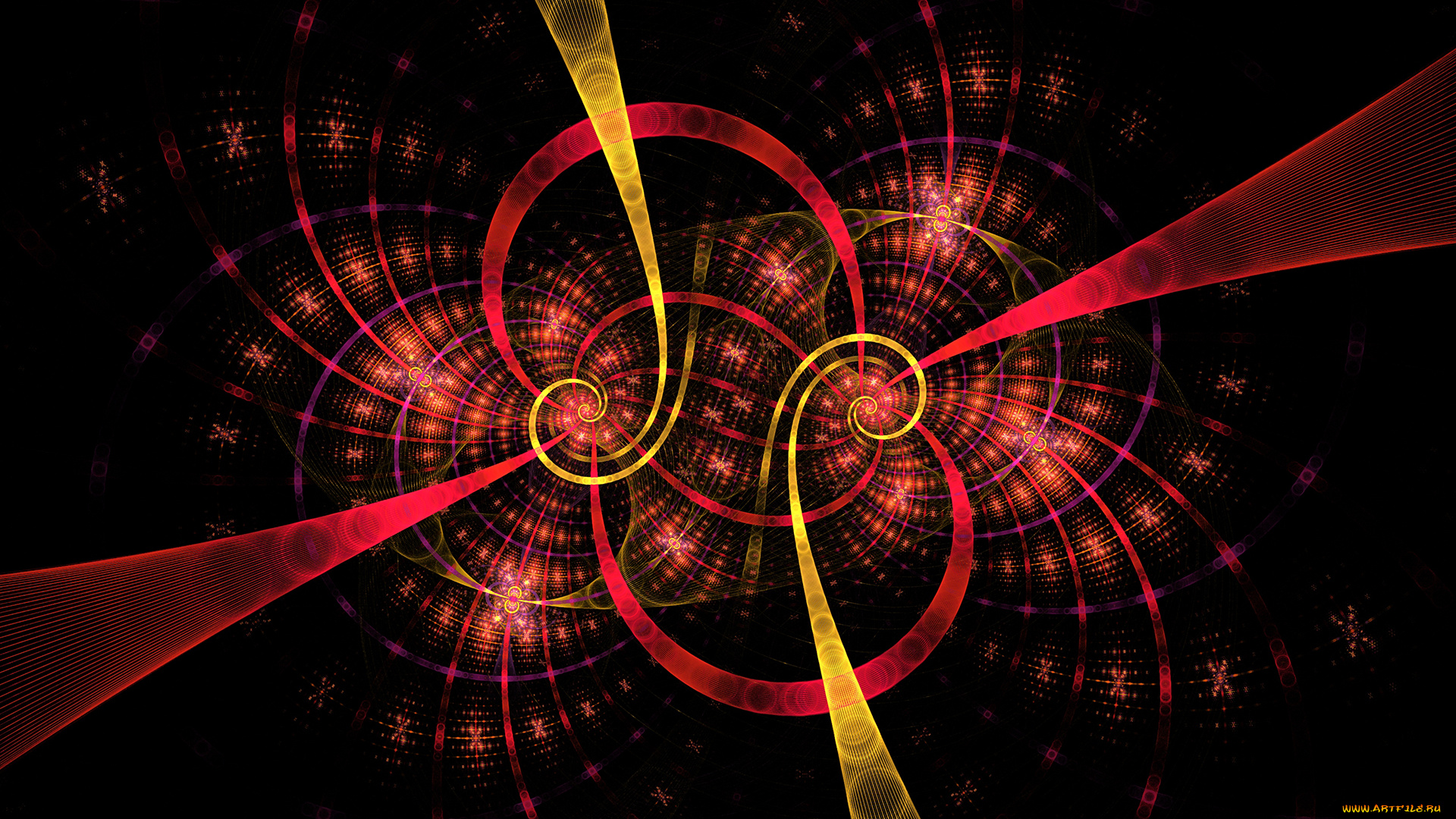 3д, графика, fractal, фракталы, фон