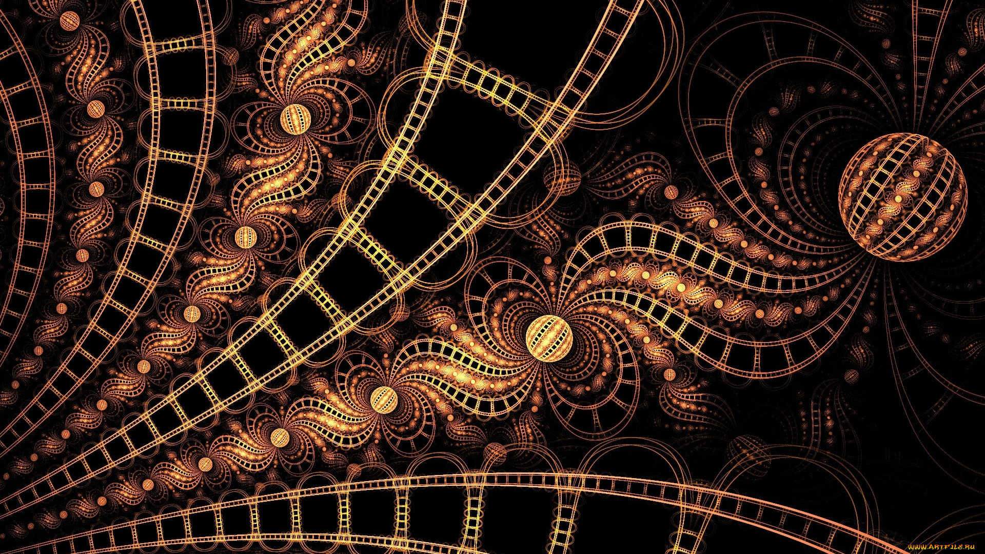 3д, графика, fractal, фракталы, фон