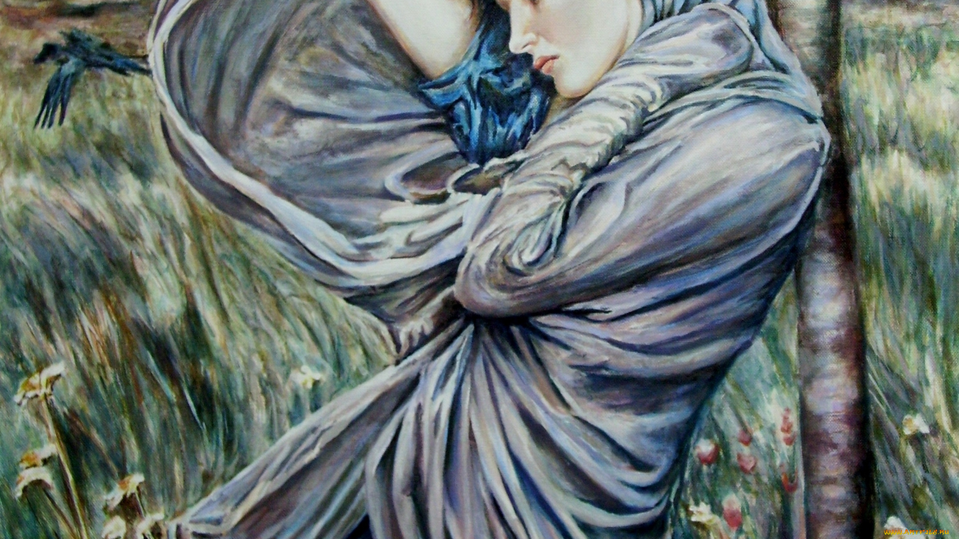 andy, lloyd, boreas, рисованные, девушка