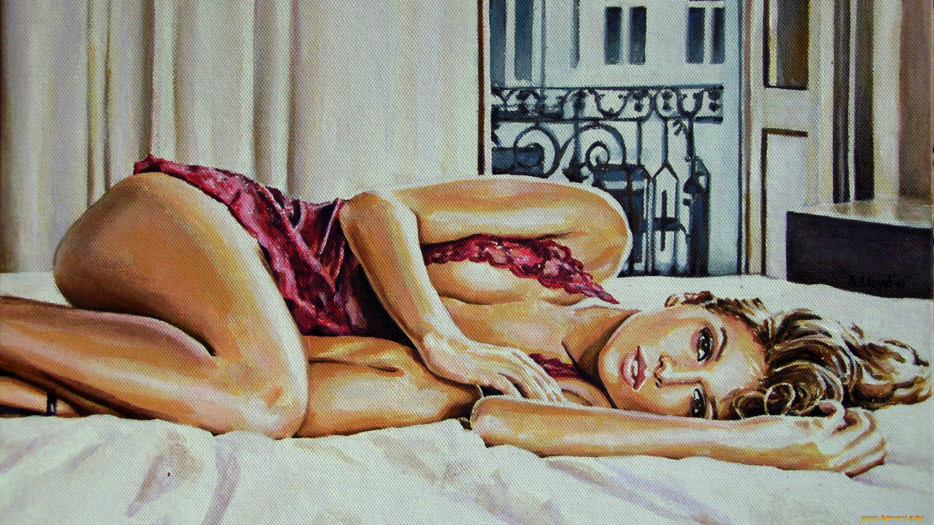 andy, lloyd, lieneke, рисованные, девушка