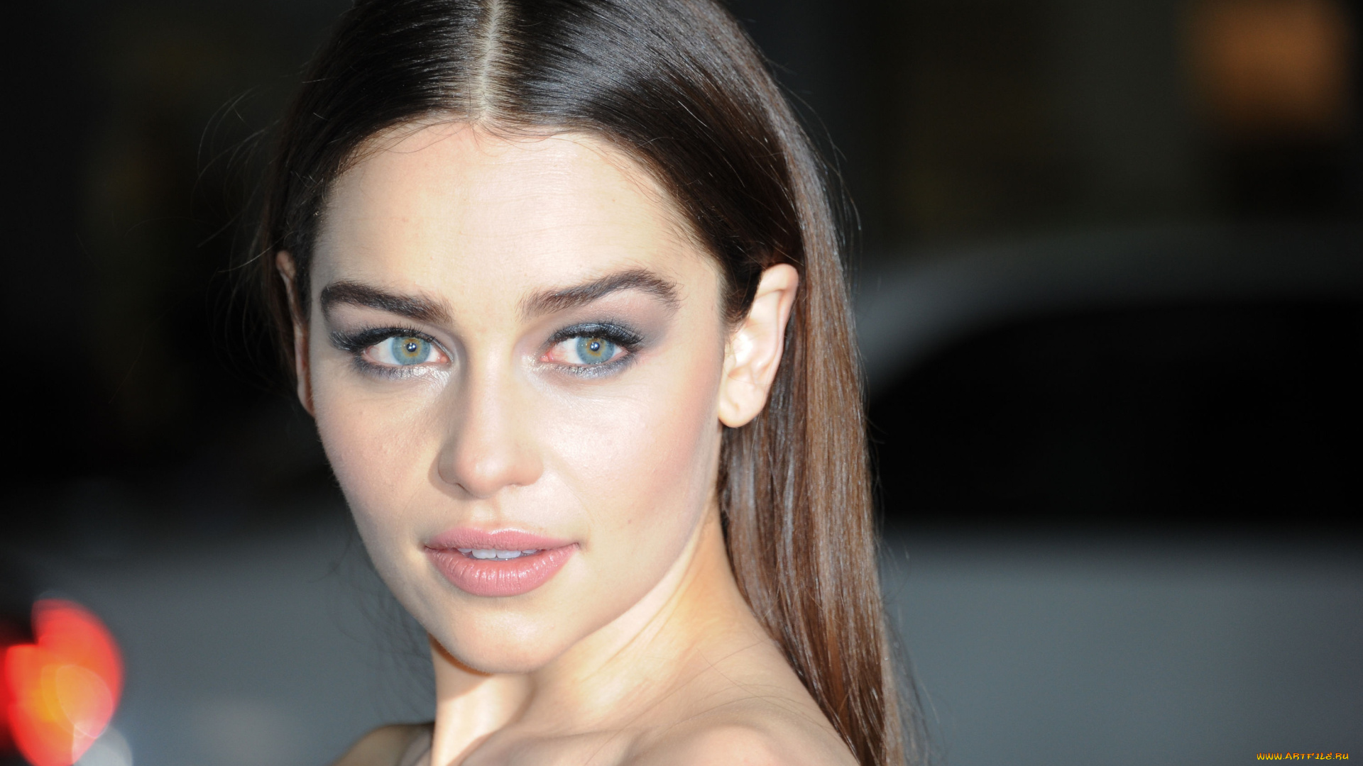 Emilia, Clarke, девушки, улыбка, лицо