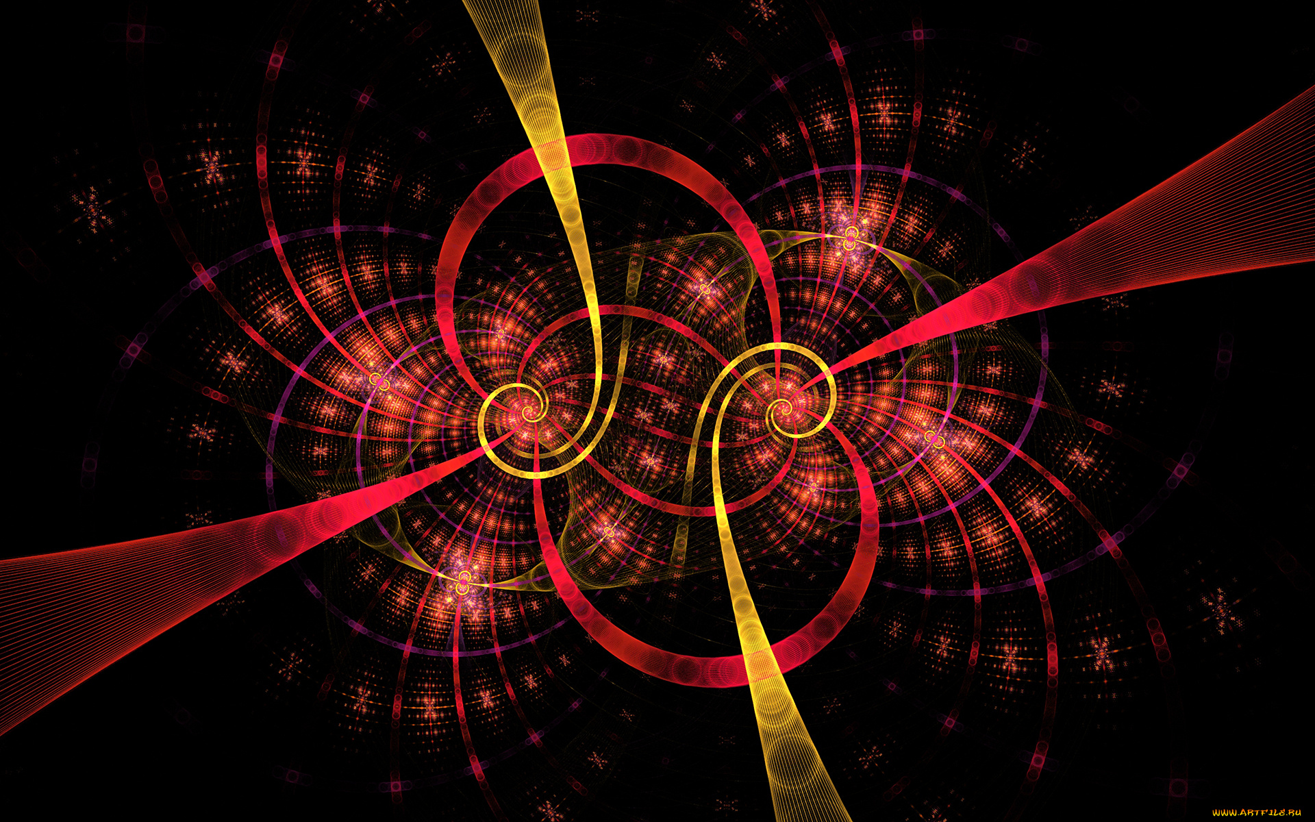 3д, графика, fractal, фракталы, фон