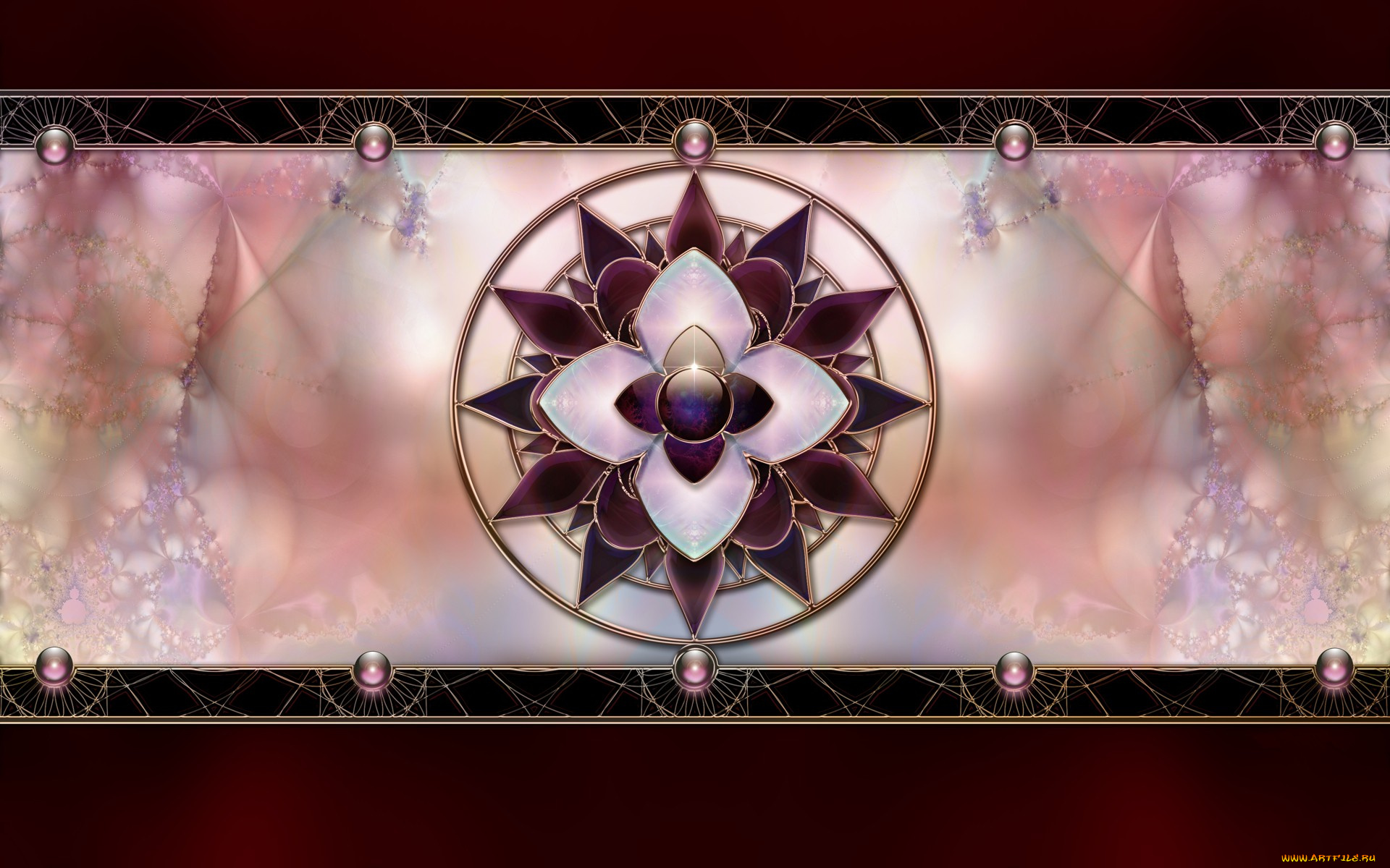 3д, графика, fractal, фракталы, фон