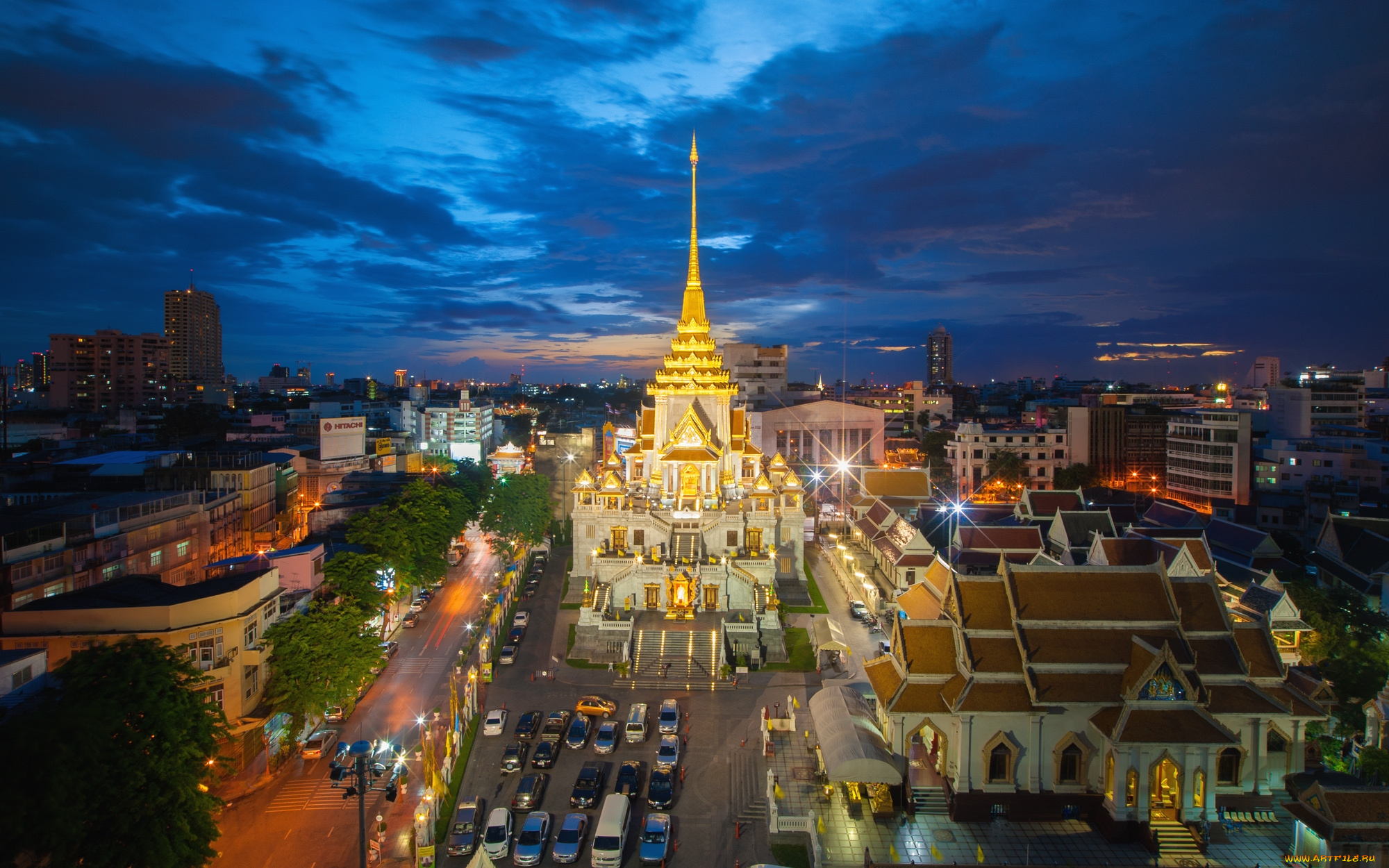 города, бангкок, таиланд, дворец