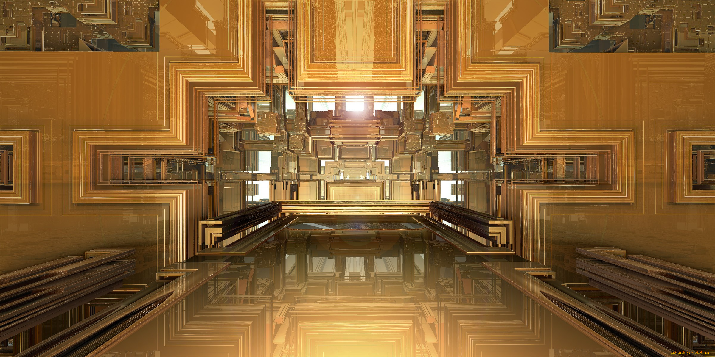 3д, графика, fractal, фракталы, фон