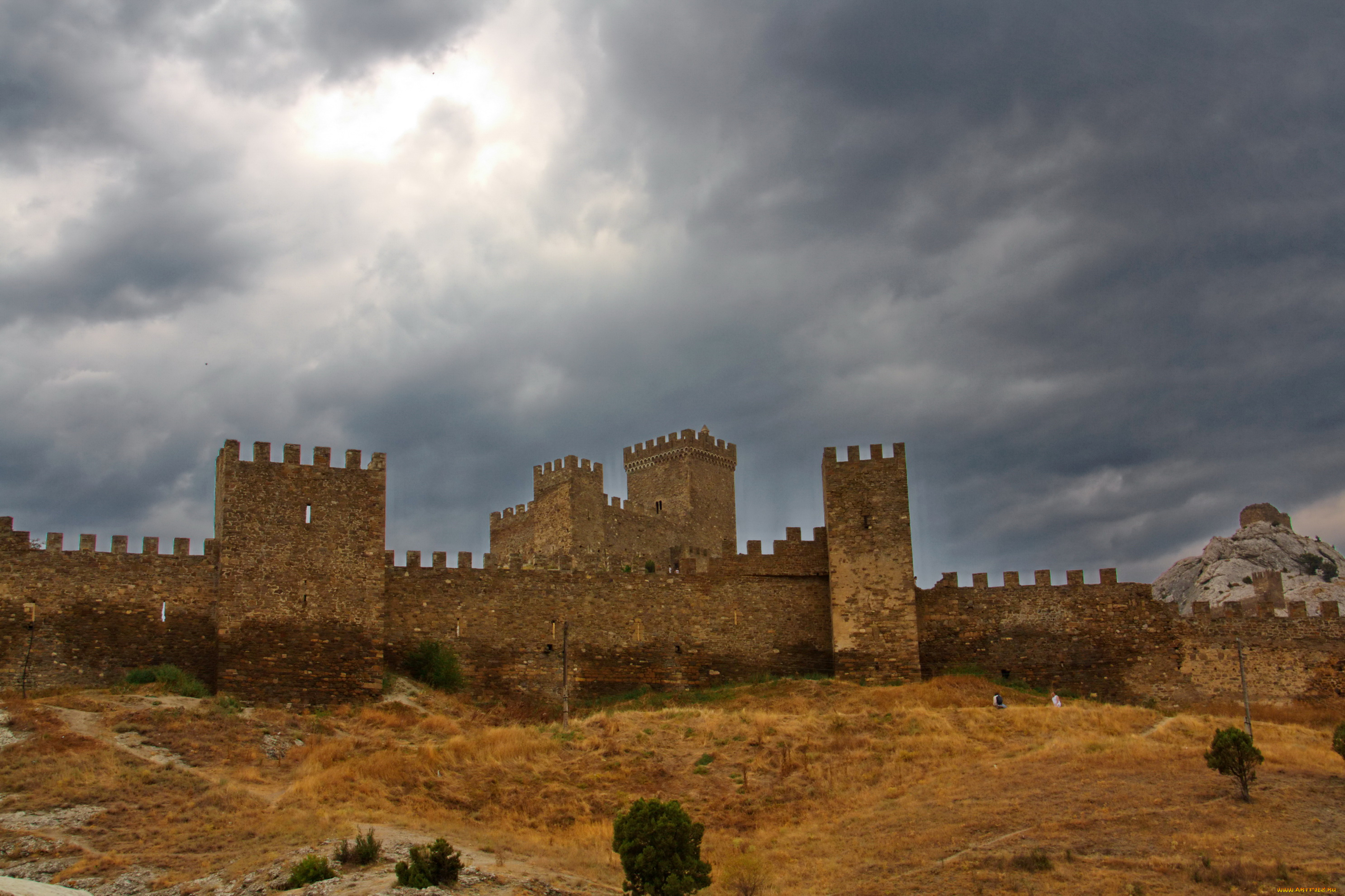 генуэзская, судакская, крепость, крым, украина, города, исторические, архитектурные, памятники