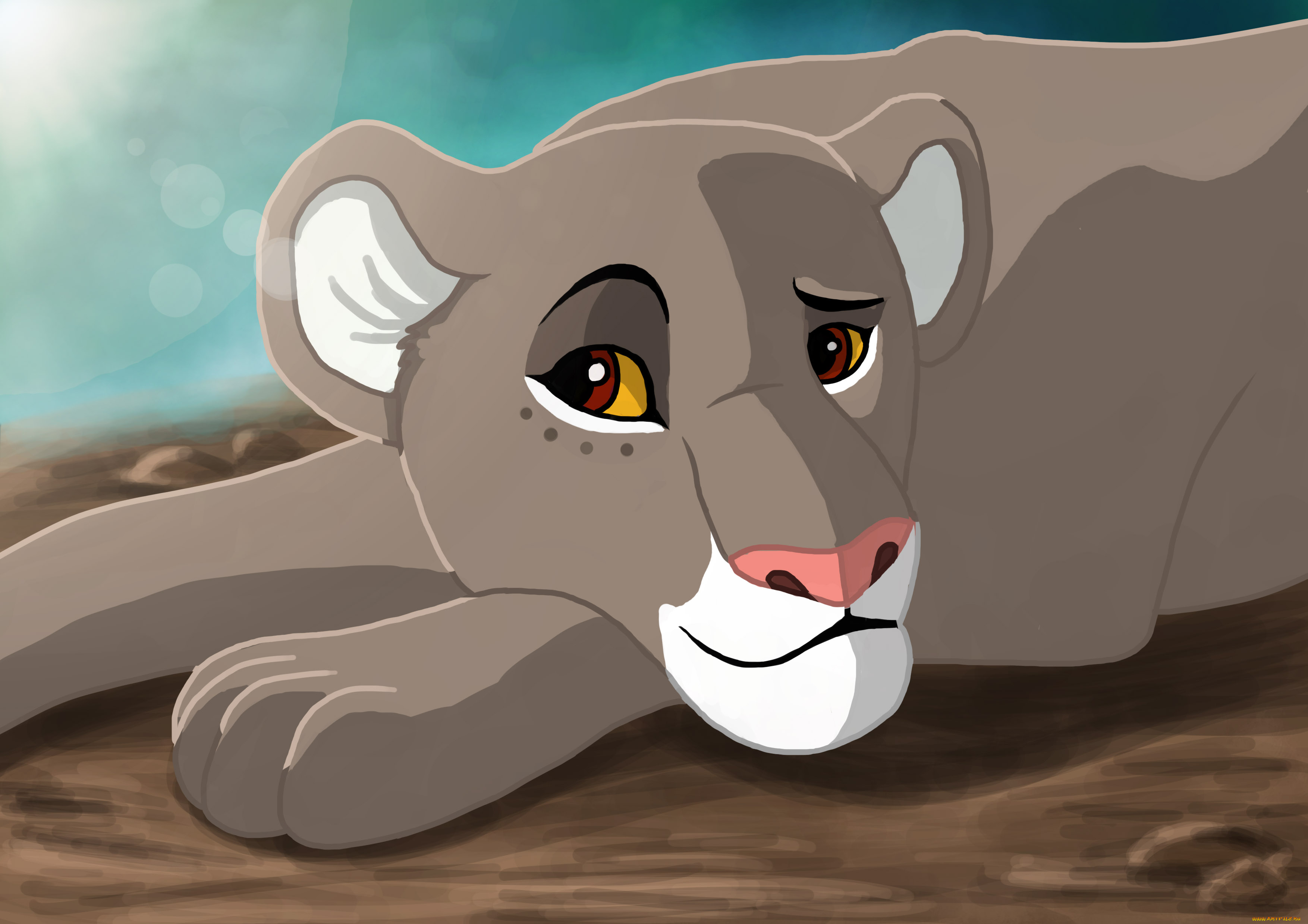 рисованные, животные, собаки, собака