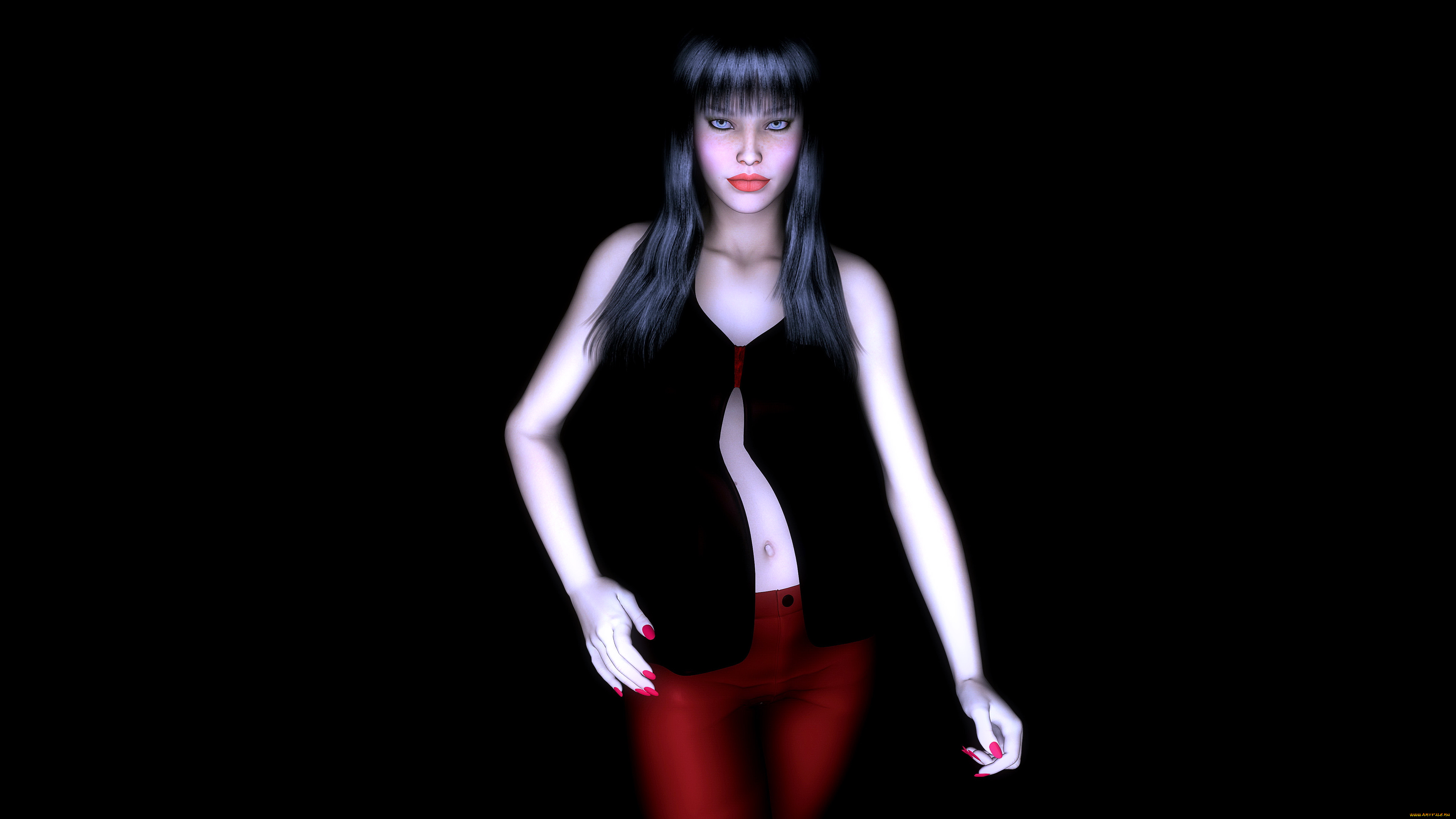 3д, графика, people, люди, девушка