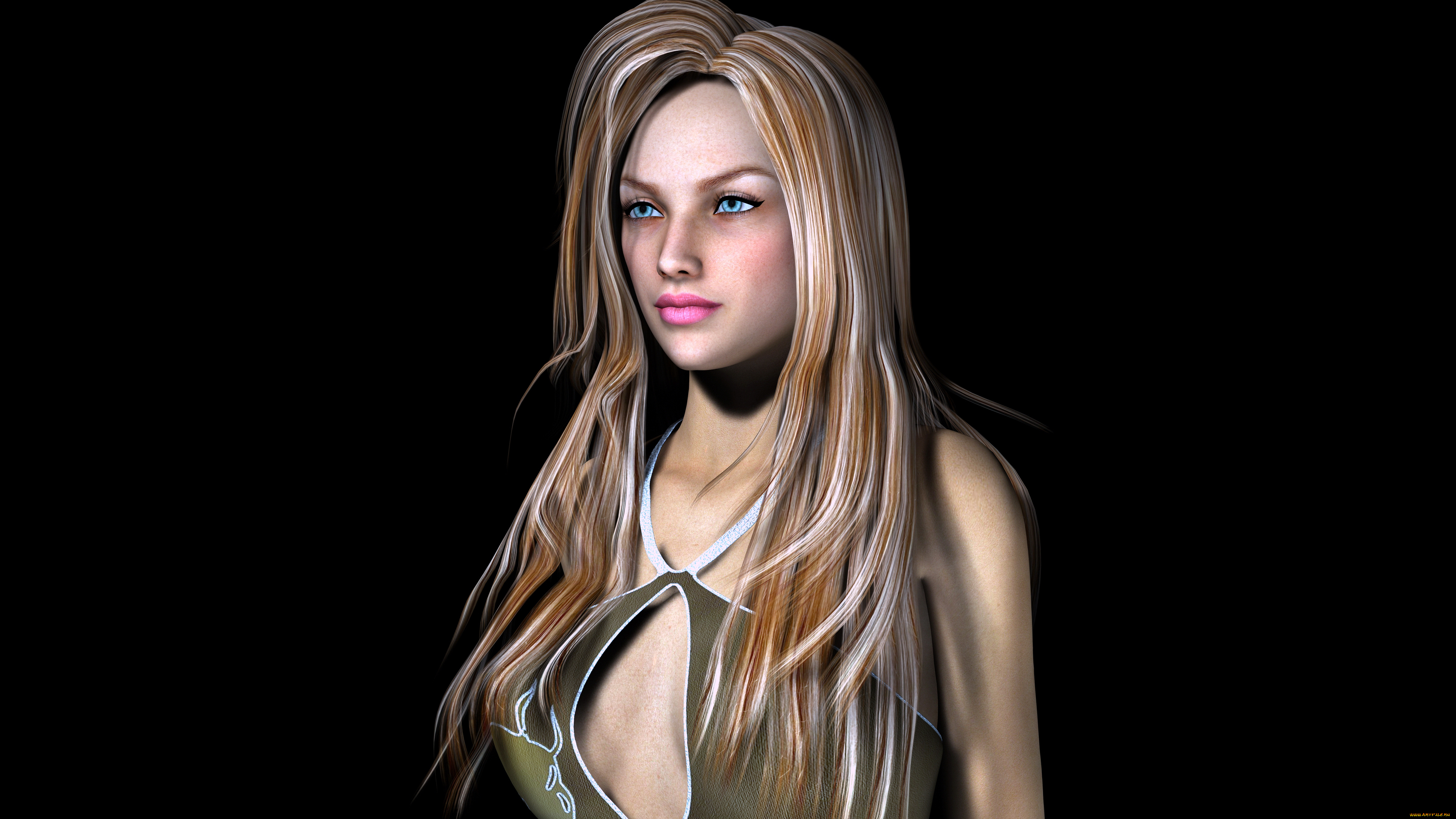 3д, графика, people, люди, девушка