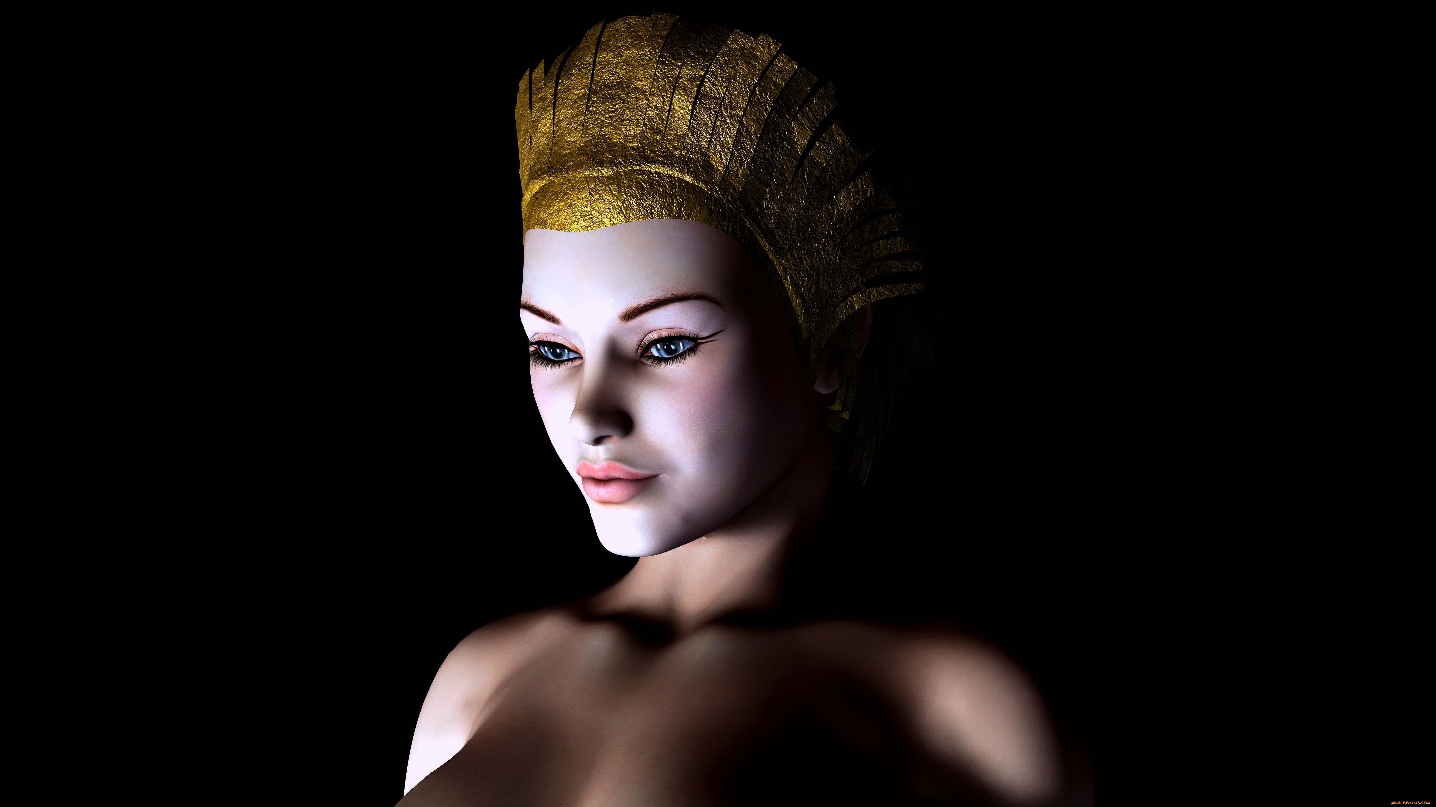 3д, графика, portraits, портрет, девушка