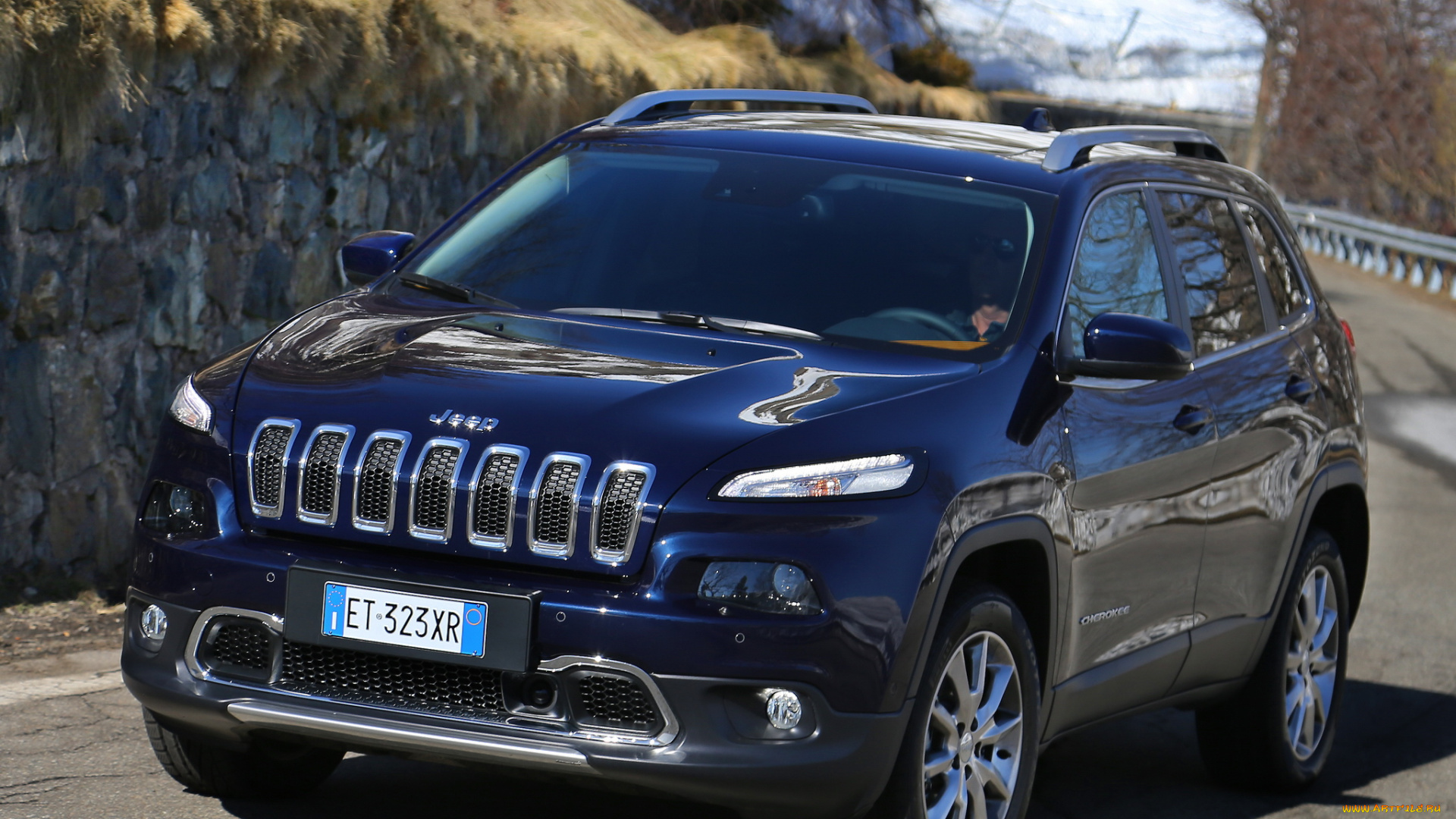автомобили, jeep, 2014, kl, eu-spec, limited, cherokee, темный