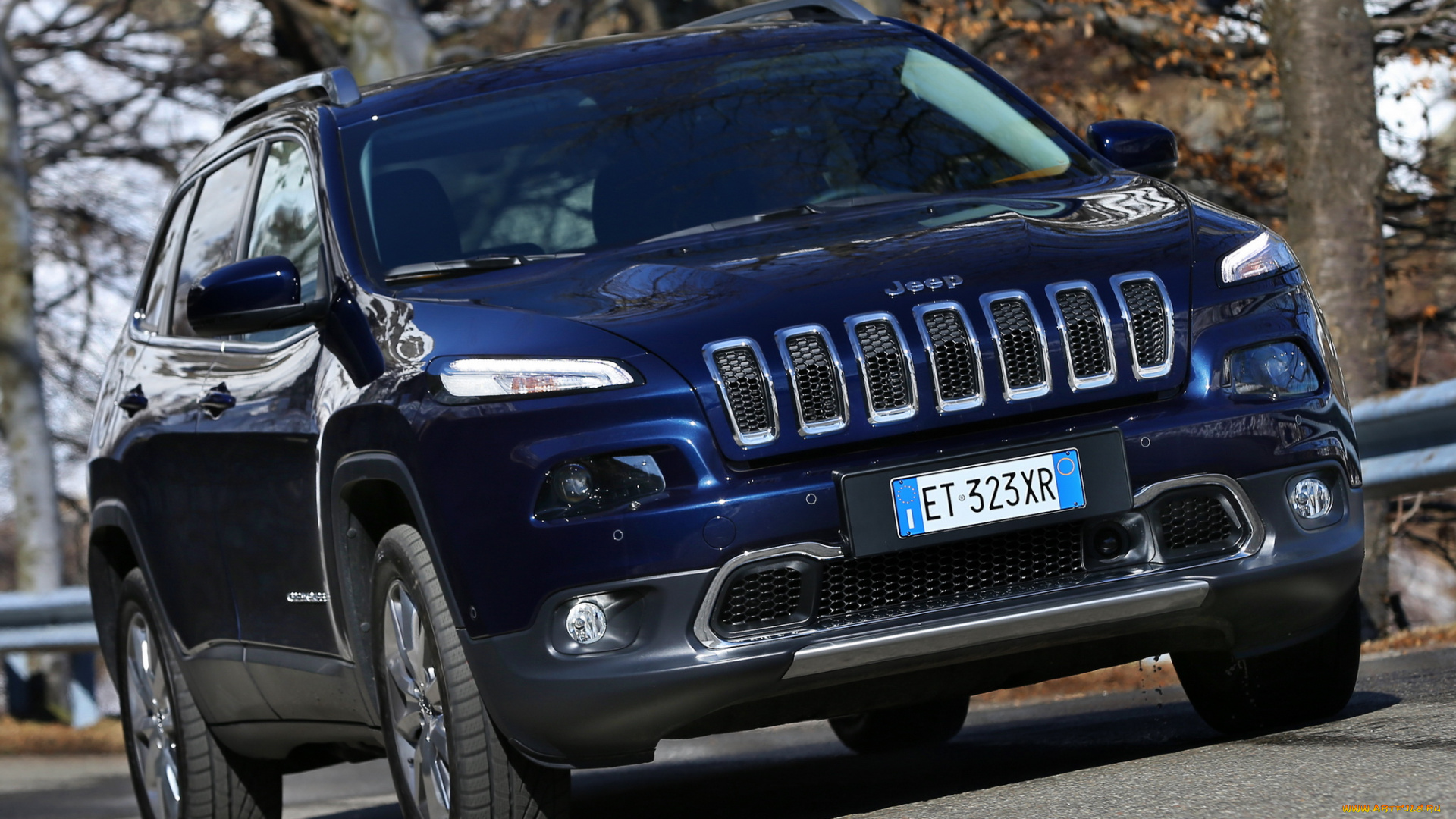 автомобили, jeep, 2014, темный, kl, eu-spec, cherokee, limited