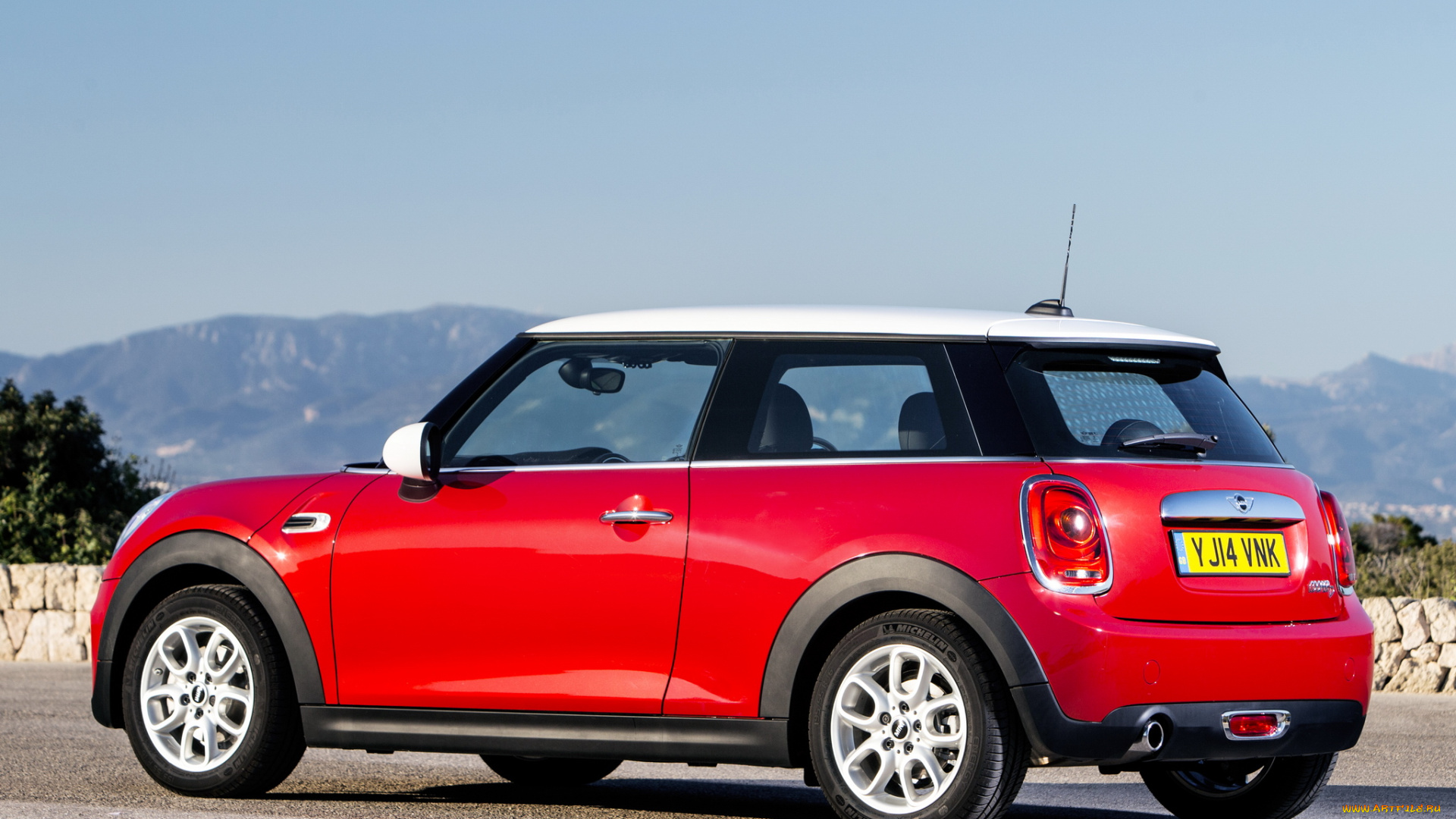 автомобили, mini, 2014, f56, uk-spec, cooper, d, красный