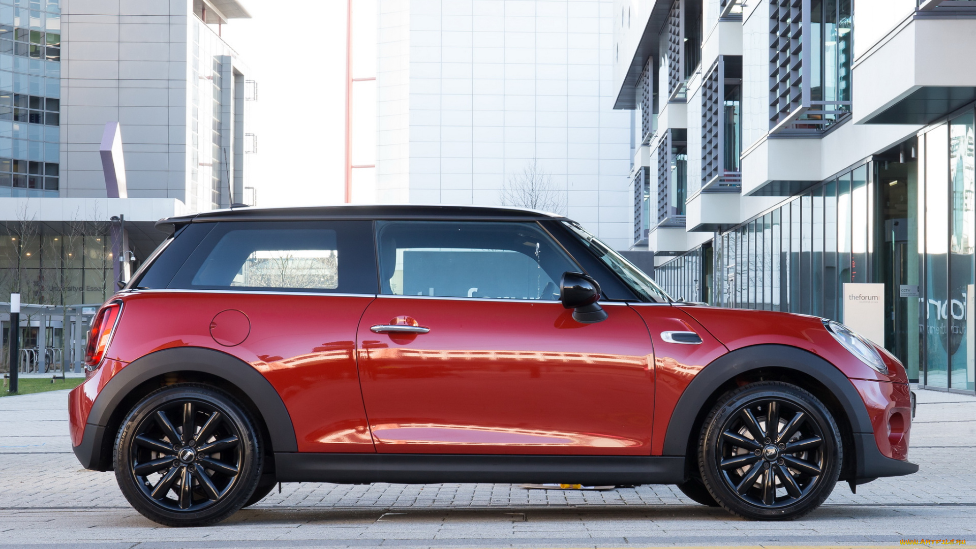 автомобили, mini, 2014, f56, uk-spec, cooper, d, красный