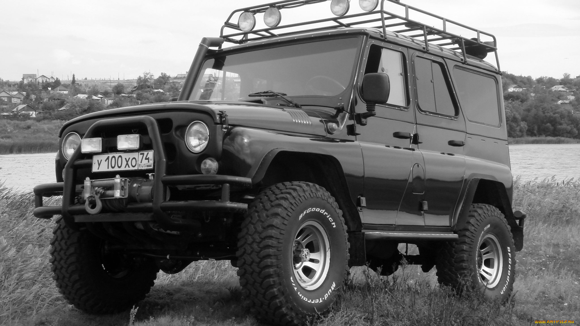 автомобили, уаз, колесо