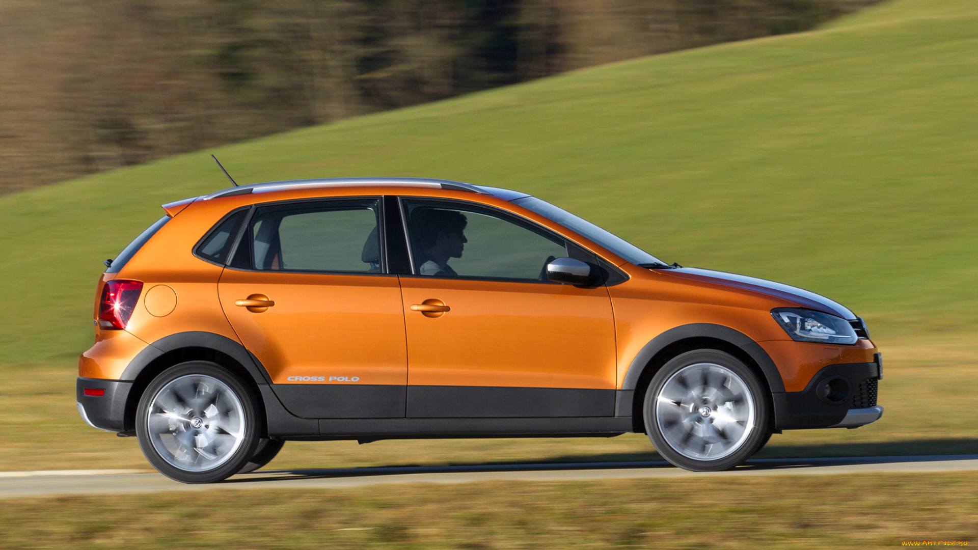 автомобили, volkswagen, typ, 6r, crosspolo, 2014