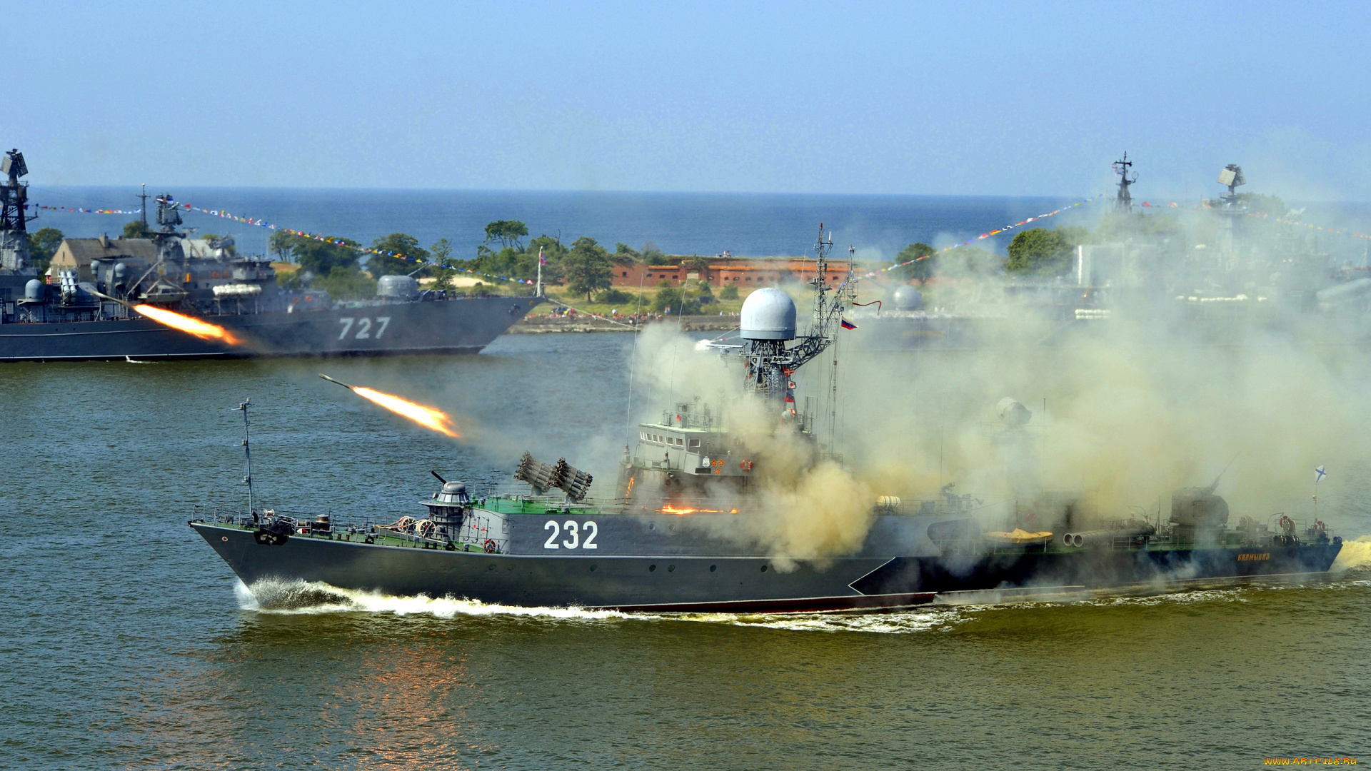 корабли, крейсеры, , линкоры, , эсминцы, выстрел