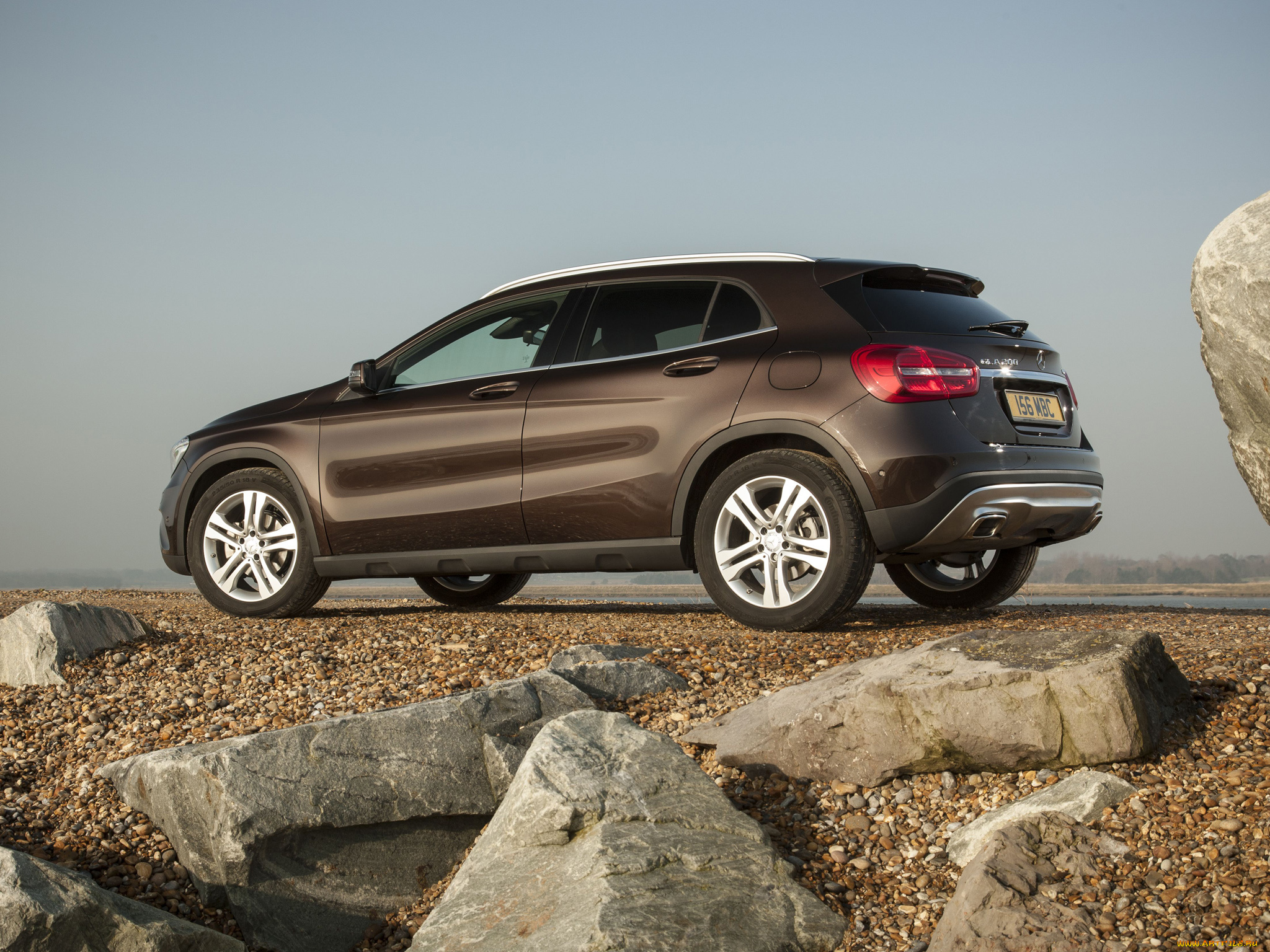 автомобили, mercedes, trucks, темный, 2014, x156, mercedes-benz, gla, 200, cdi, uk-spec