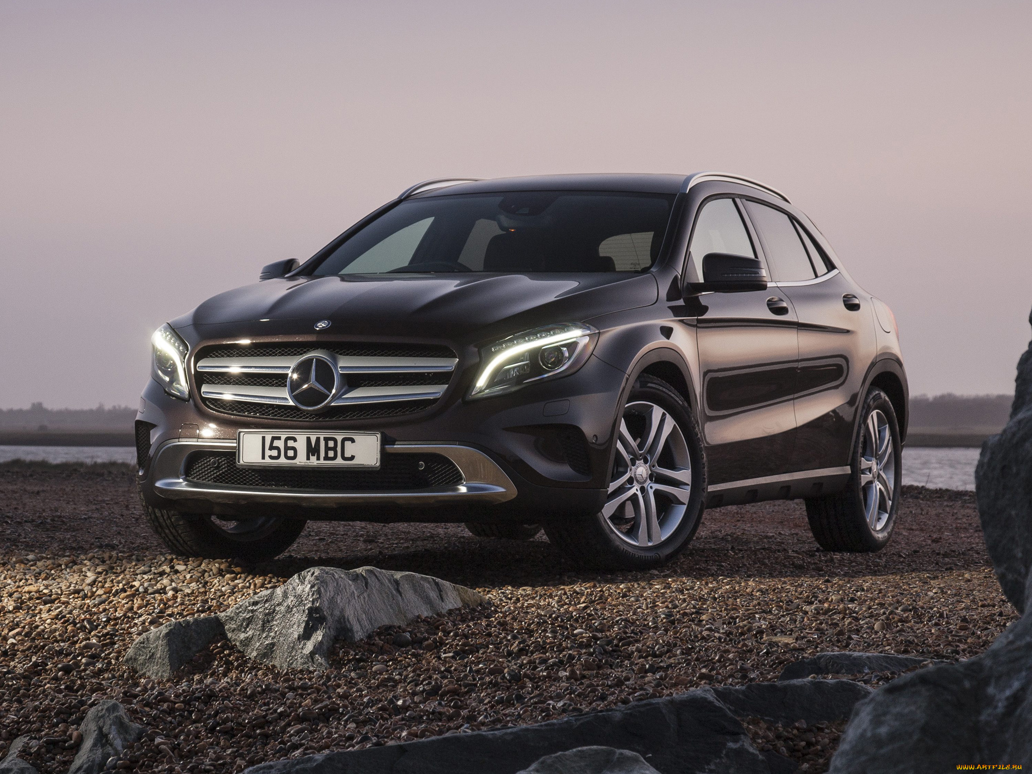автомобили, mercedes, trucks, темный, mercedes-benz, gla, 200, cdi, uk-spec, x156, 2014