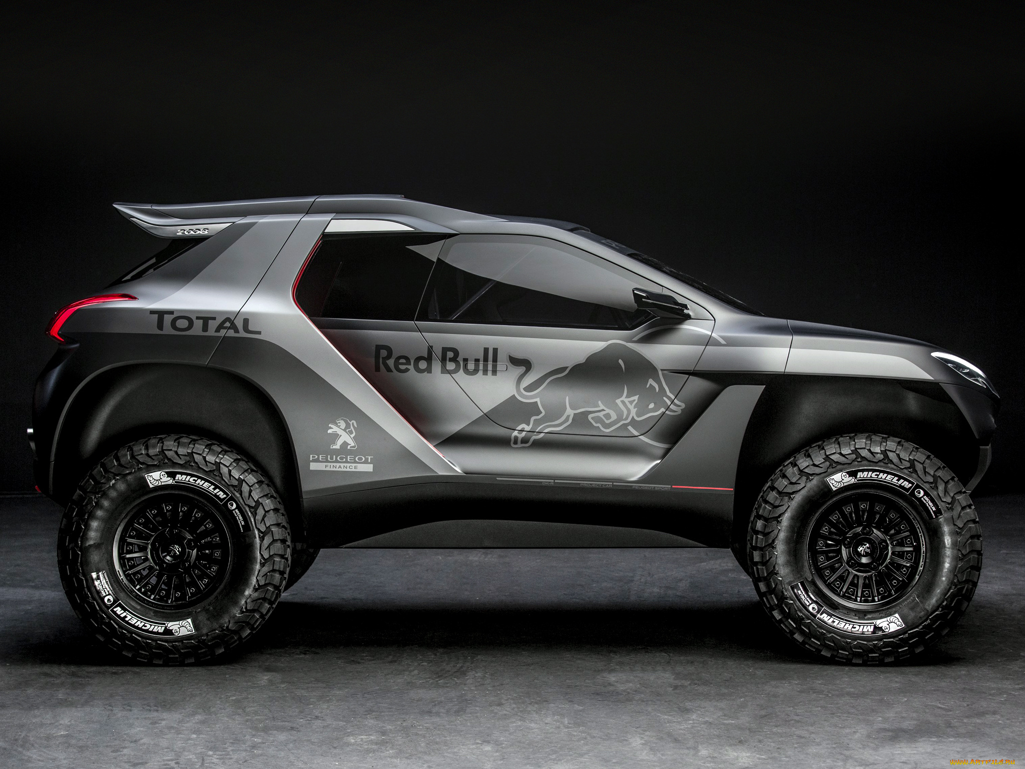 автомобили, peugeot, dkr, 2014г, 2008, темный