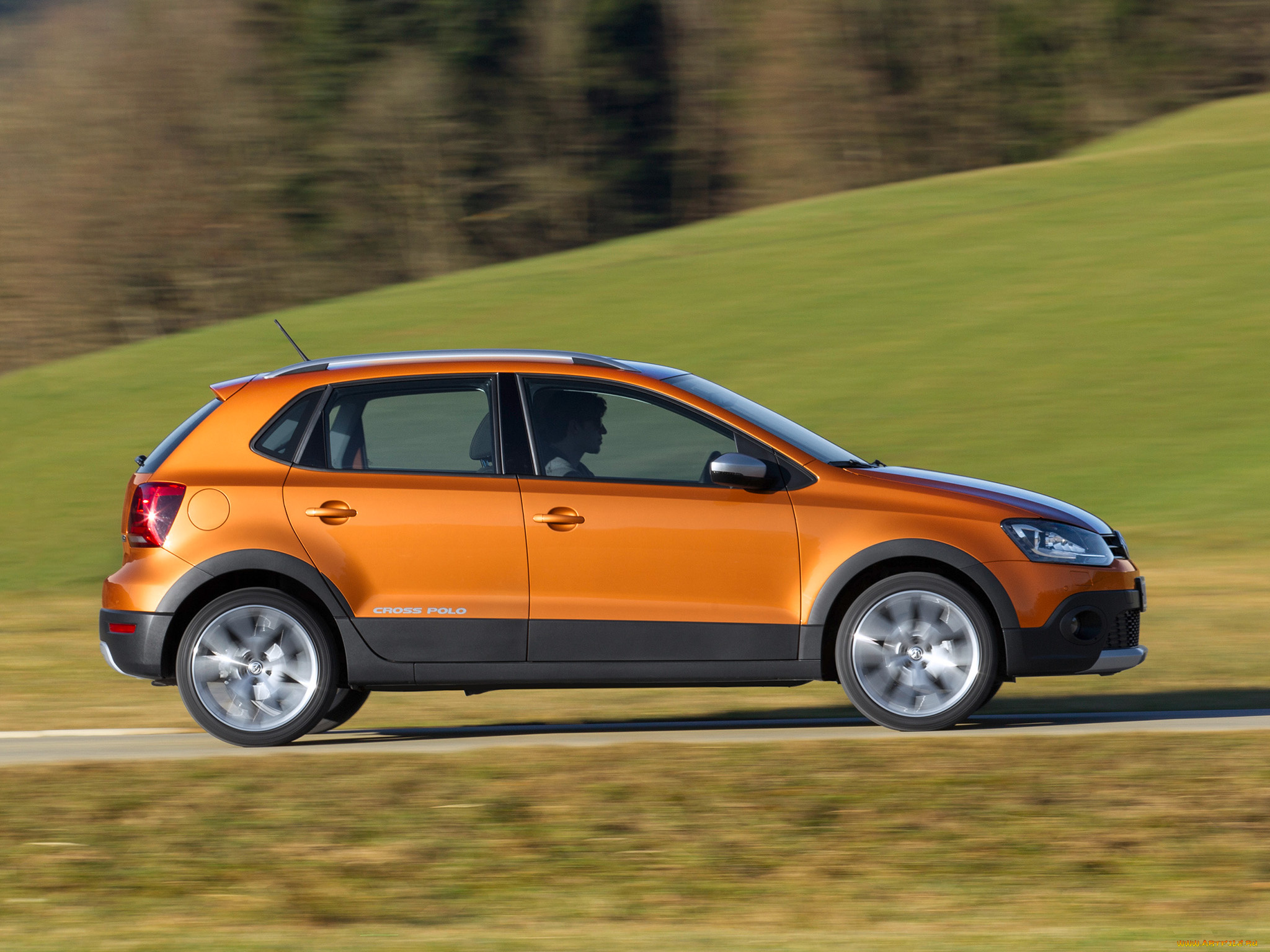 автомобили, volkswagen, typ, 6r, crosspolo, 2014