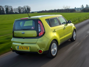 Картинка автомобили kia 2014 uk-spec soul зеленый