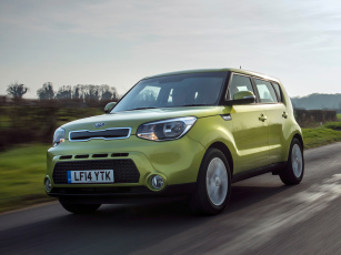 Картинка автомобили kia зеленый 2014 uk-spec soul