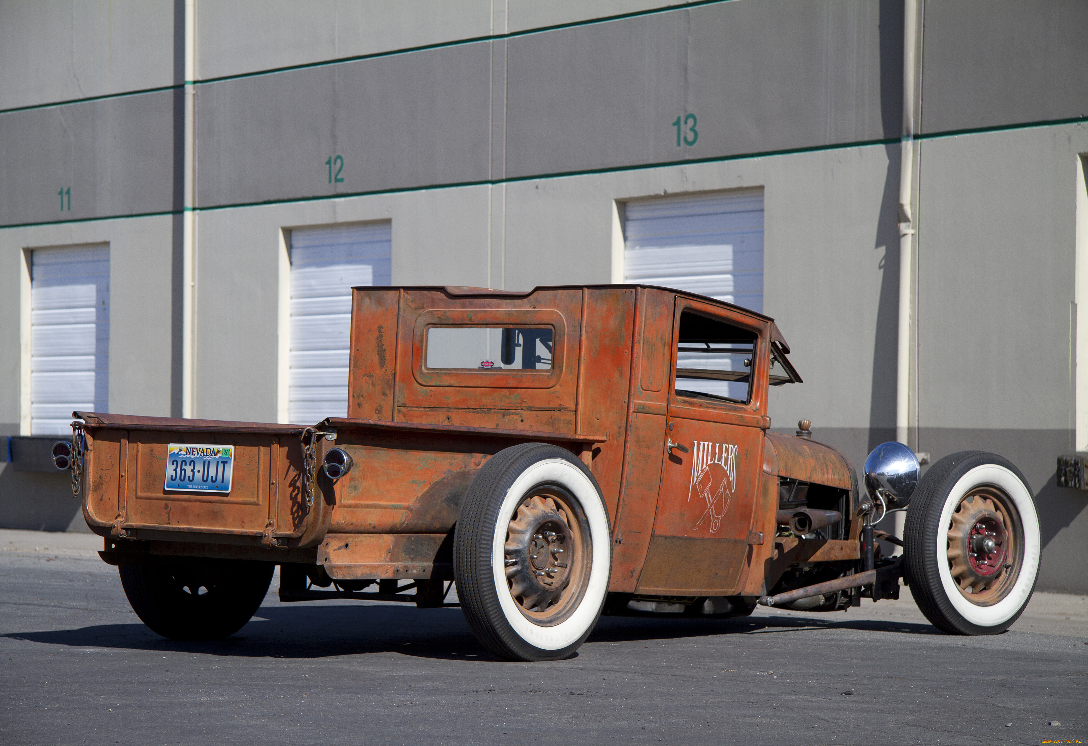 автомобили, custom, pick-up, ratrod