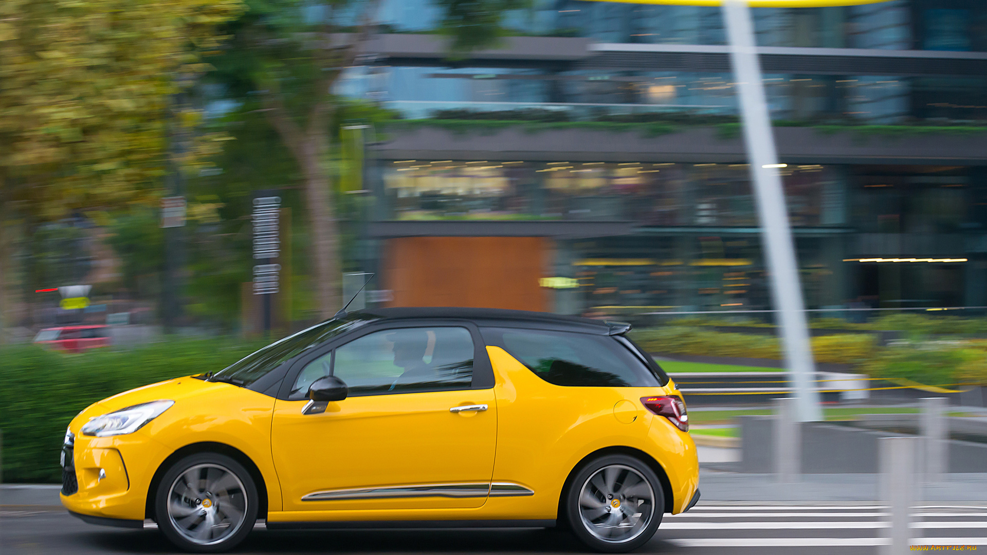 автомобили, citroen, желтый, 2015г, au-spec, cabrio, ds3, citroеn