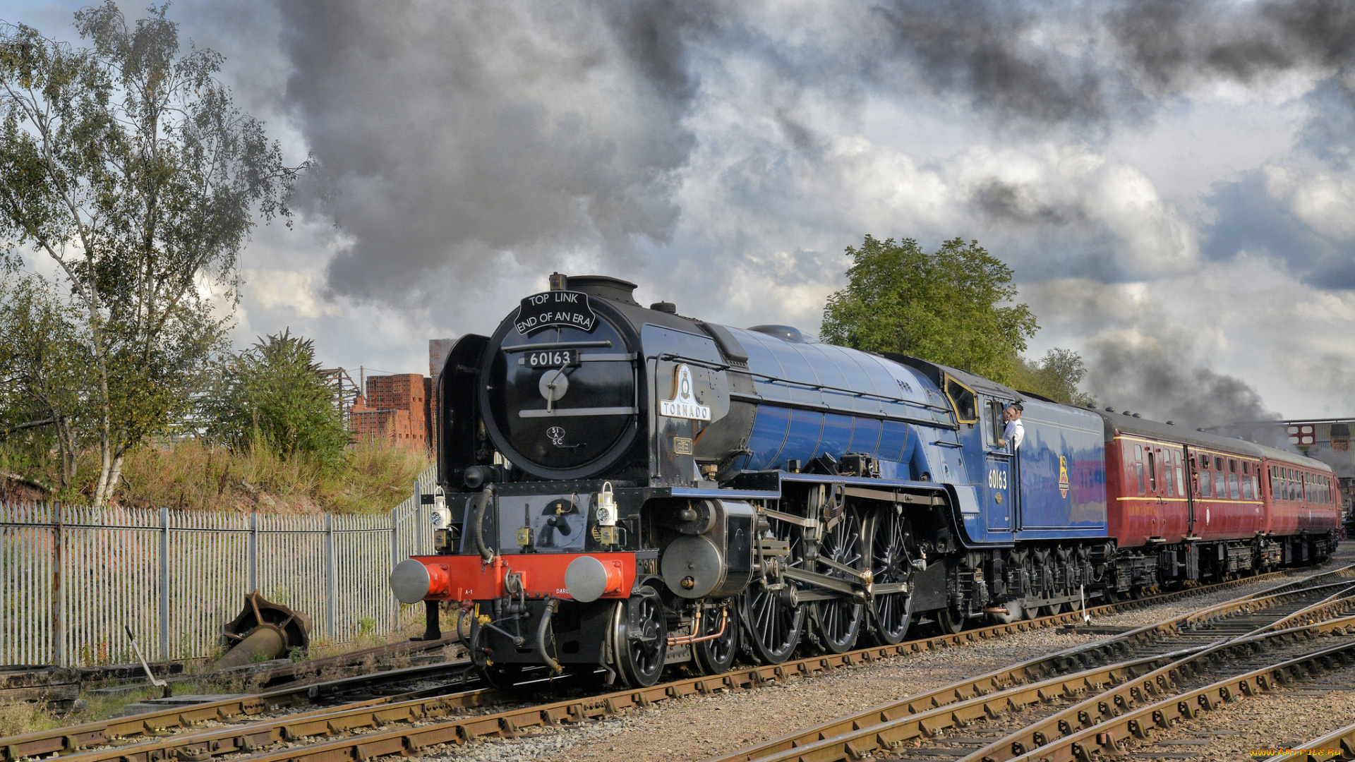 техника, паровозы, железная, дорога, рельсы, паровоз