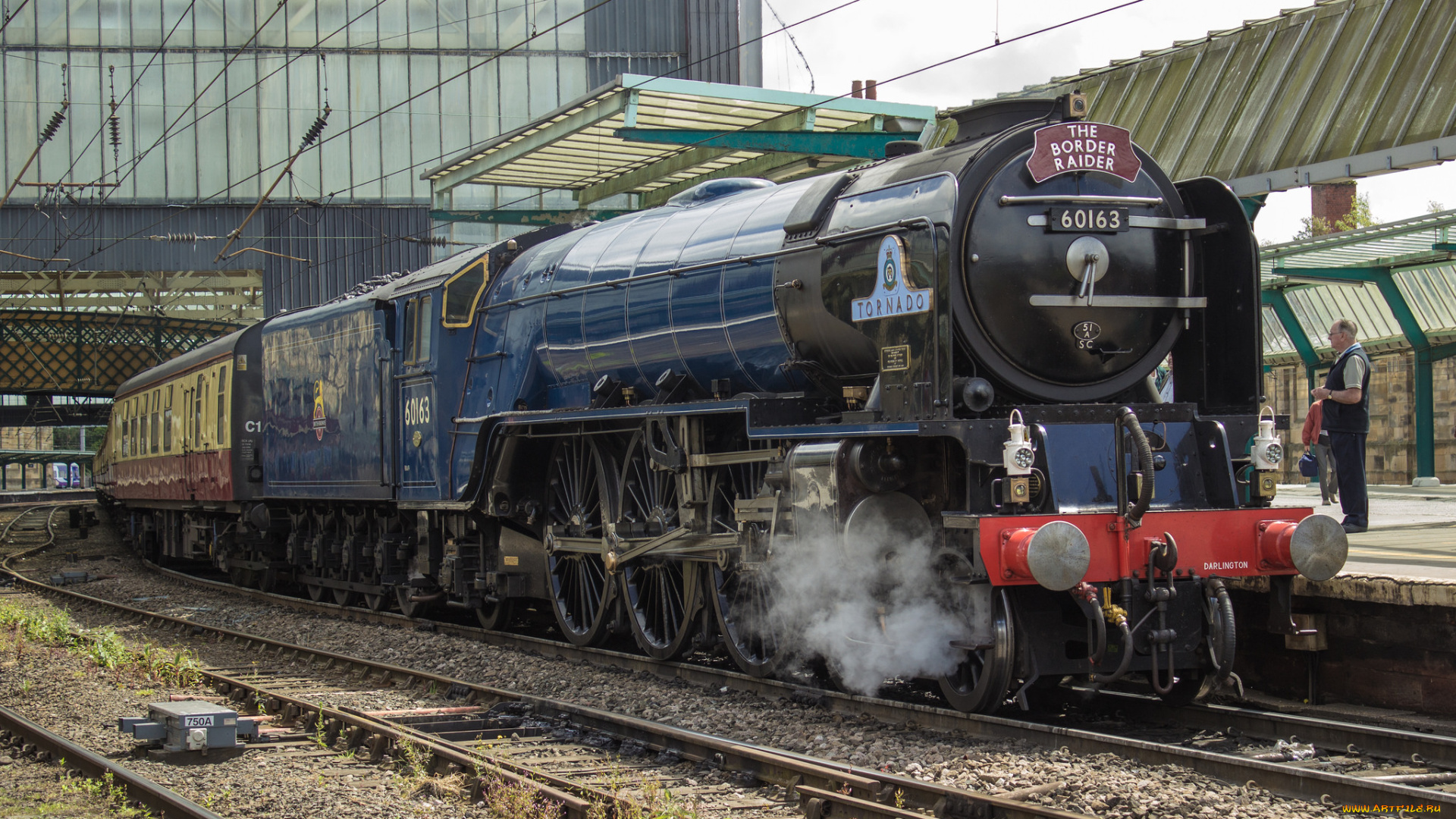 техника, паровозы, железная, дорога, рельсы, паровоз